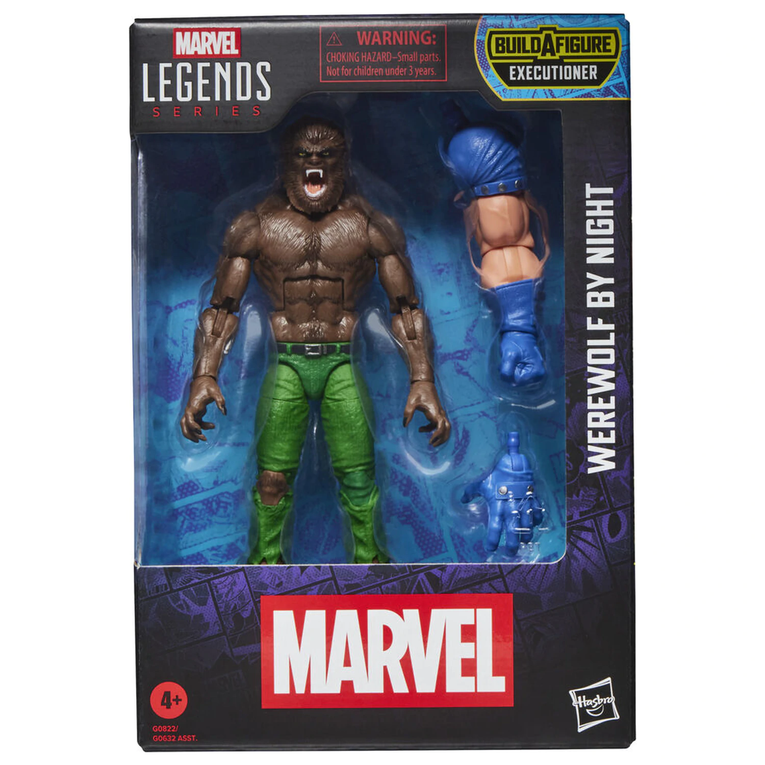 Marvel Legends Series Werewolf By Night figurka 15cm fotografii produktu