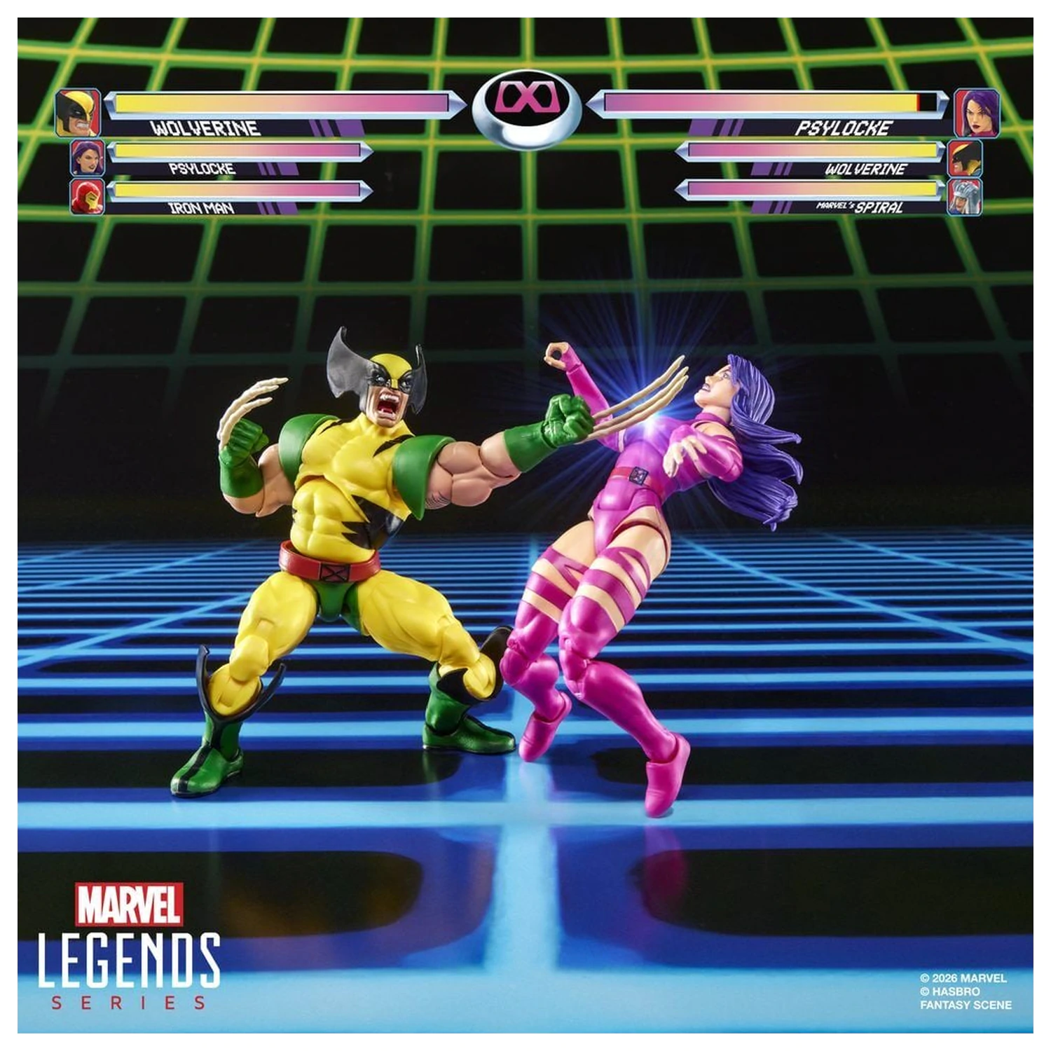 Marvel Legends Series Wolverine Vs Psylocke balení 2 figurek 15 cm fotografii produktu
