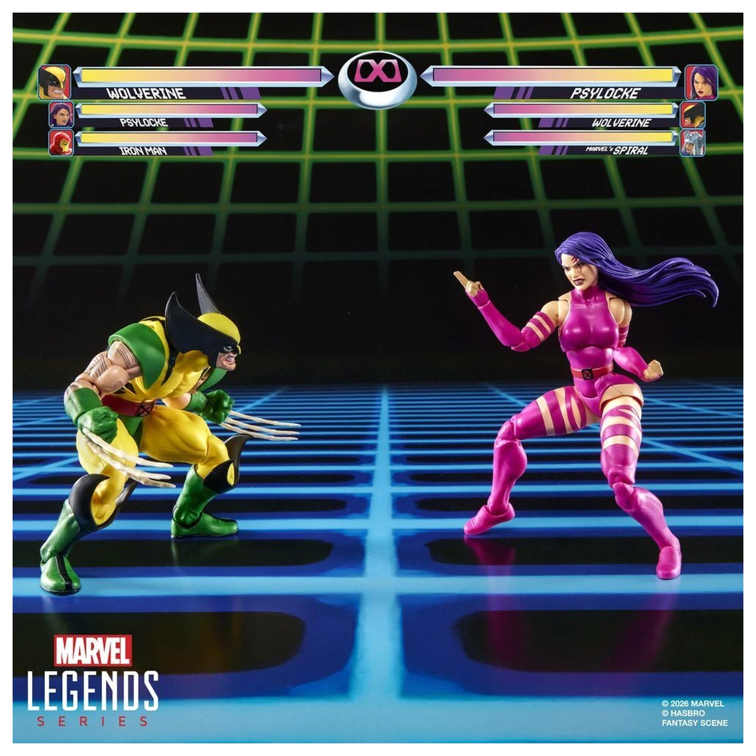 Marvel Legends Series Wolverine Vs Psylocke balení 2 figurek 15 cm fotografii produktu