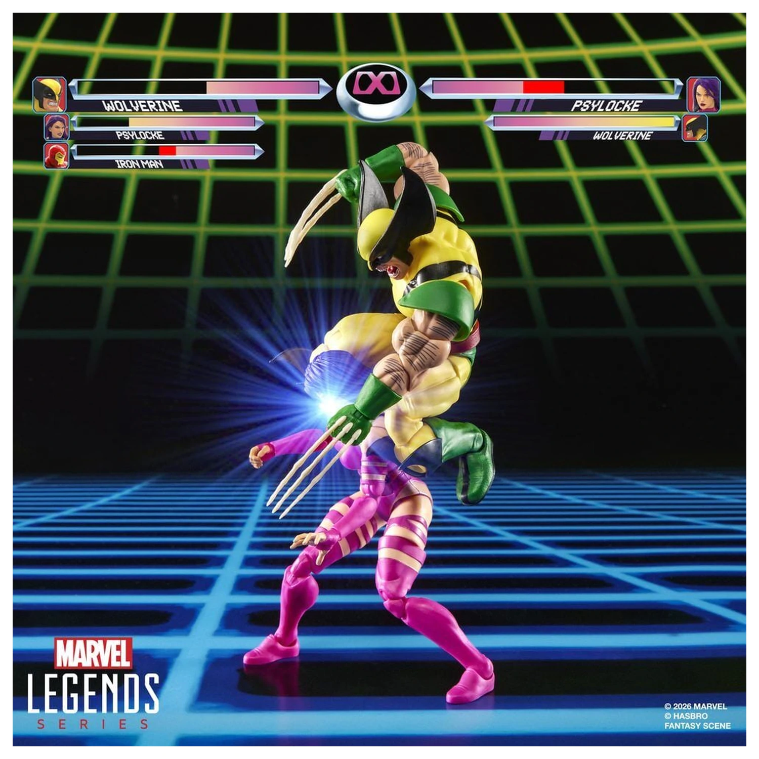 Marvel Legends Series Wolverine Vs Psylocke balení 2 figurek 15 cm fotografii produktu