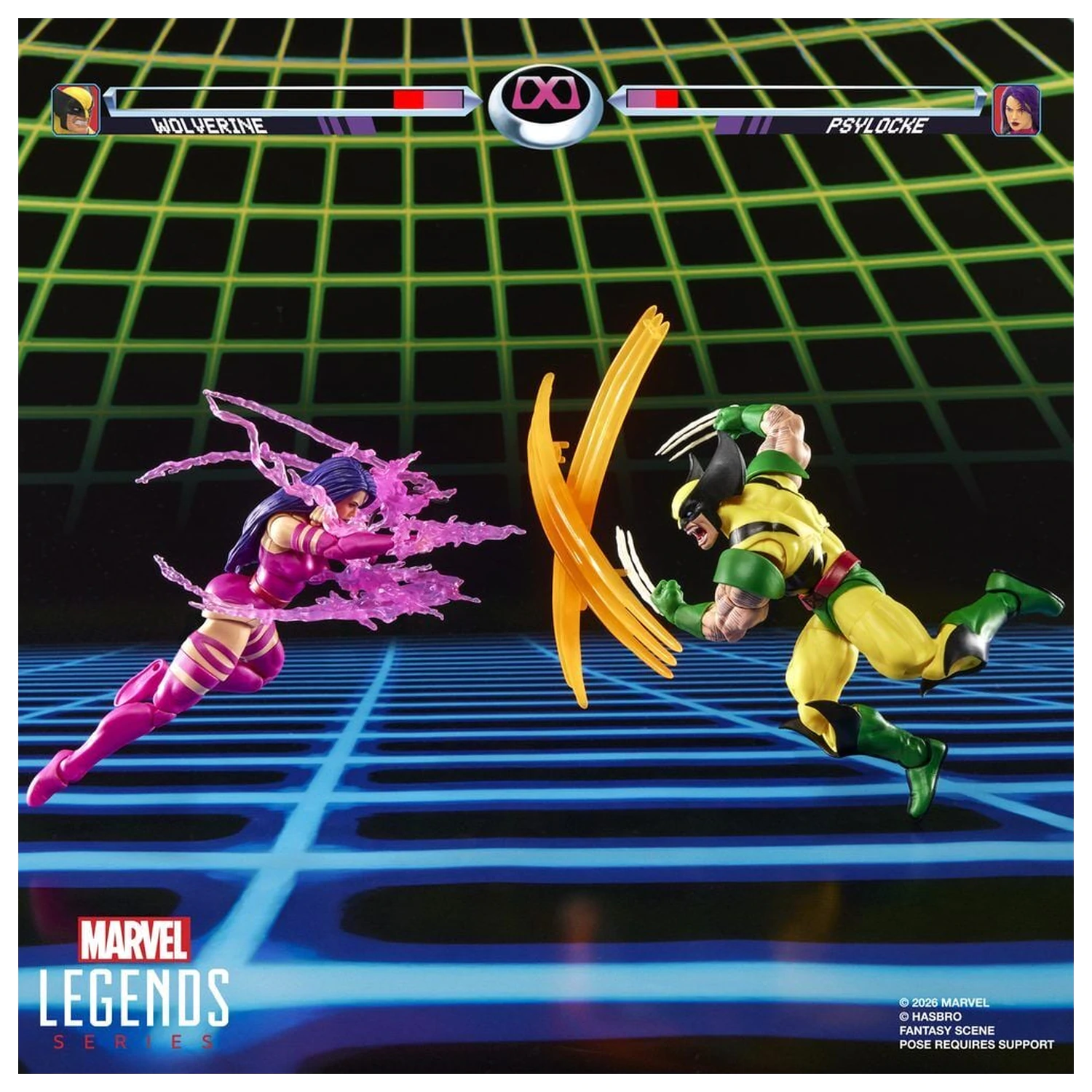 Marvel Legends Series Wolverine Vs Psylocke balení 2 figurek 15 cm fotografii produktu