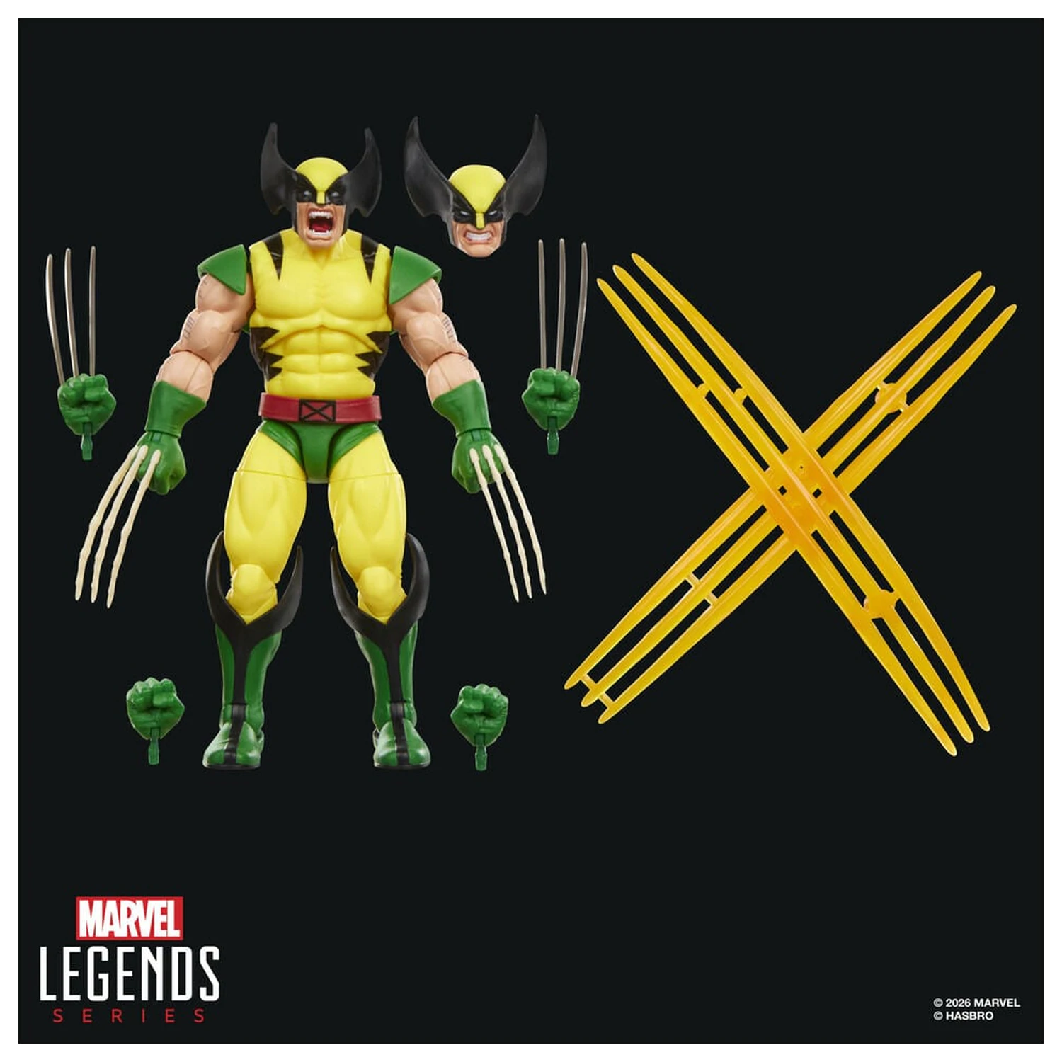 Marvel Legends Series Wolverine Vs Psylocke balení 2 figurek 15 cm fotografii produktu