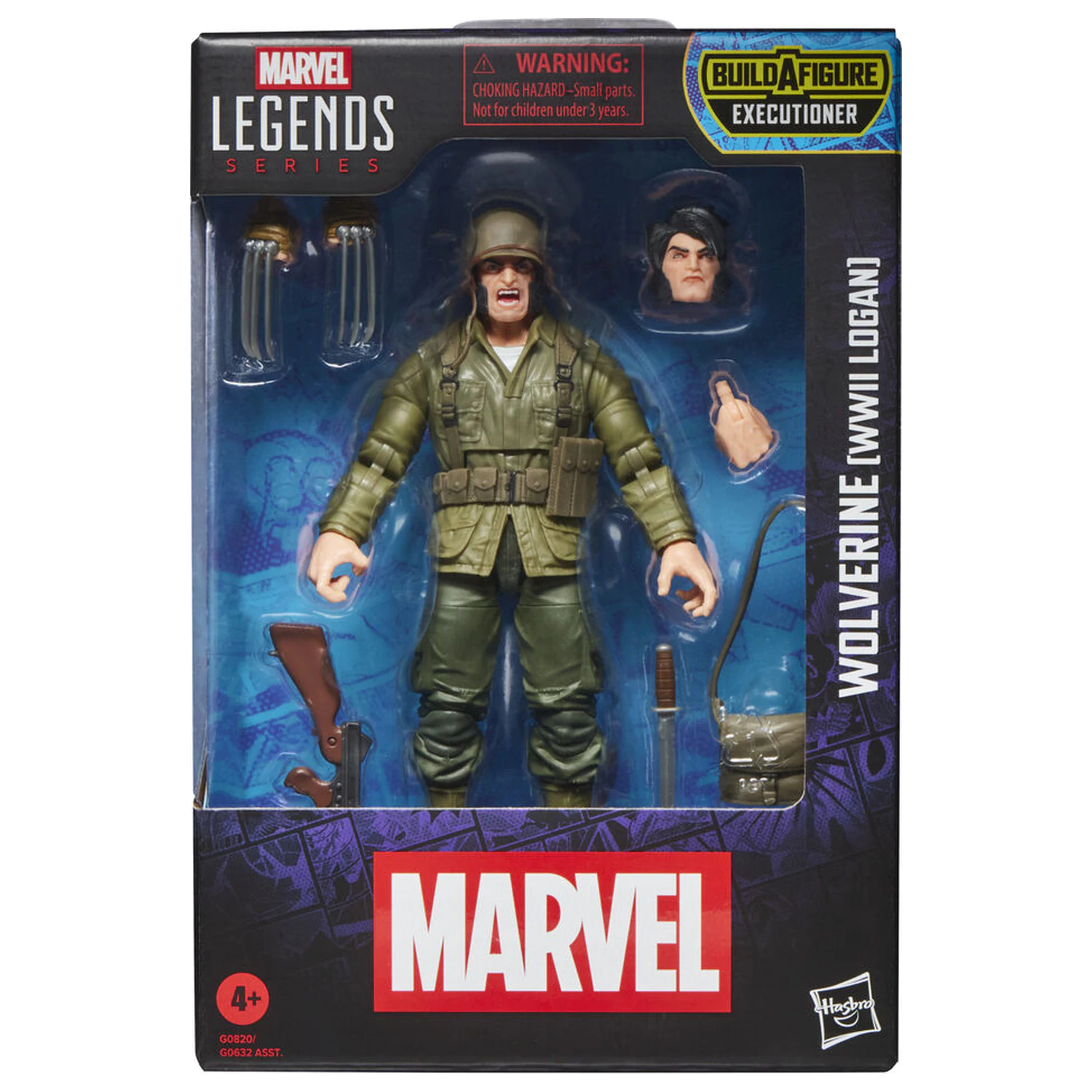 Marvel Legends Series Wolverine Wwil Logan figurka 15cm fotografii produktu