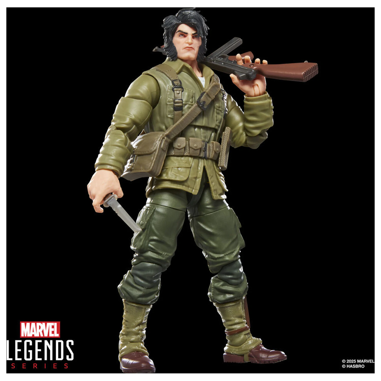 Marvel Legends Series Wolverine Wwil Logan figurka 15cm fotografii produktu