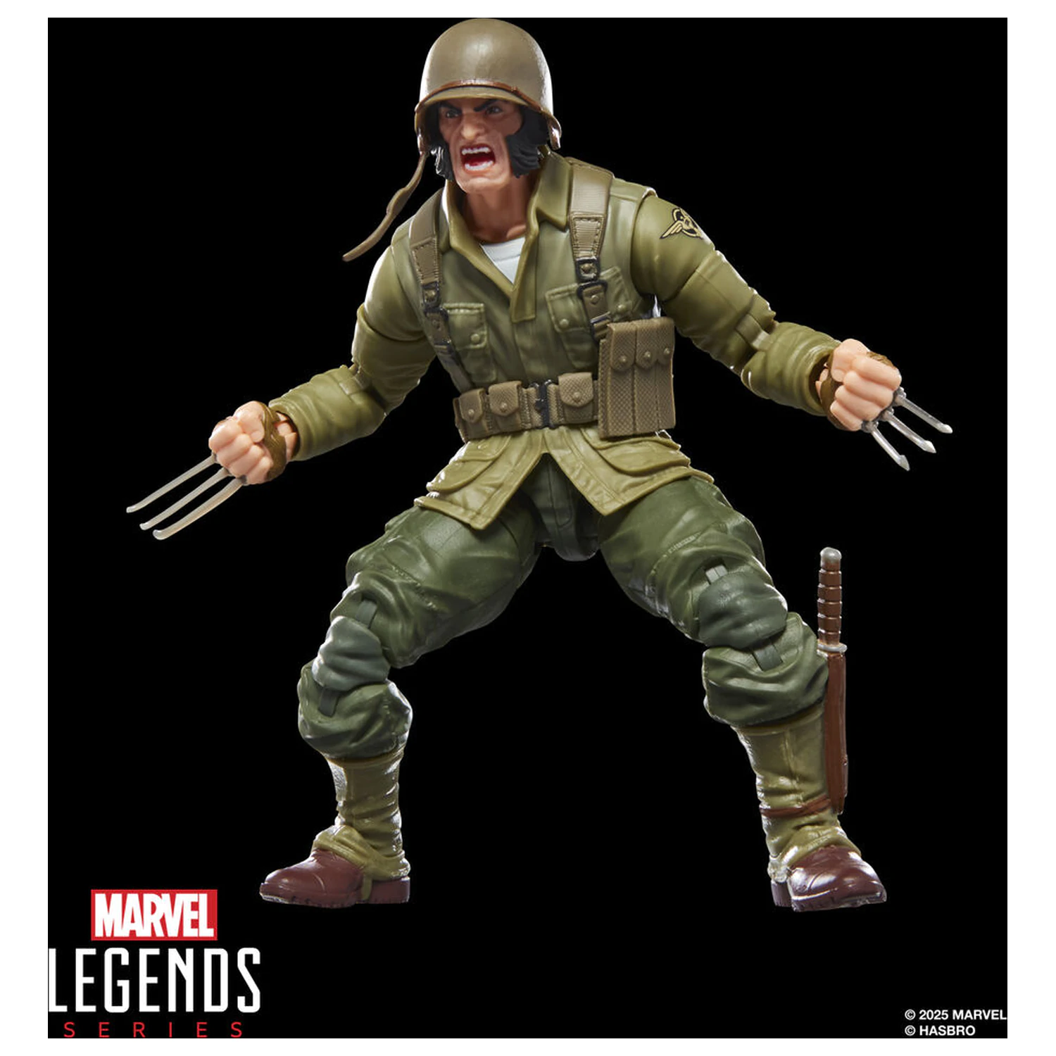 Marvel Legends Series Wolverine Wwil Logan figurka 15cm fotografii produktu