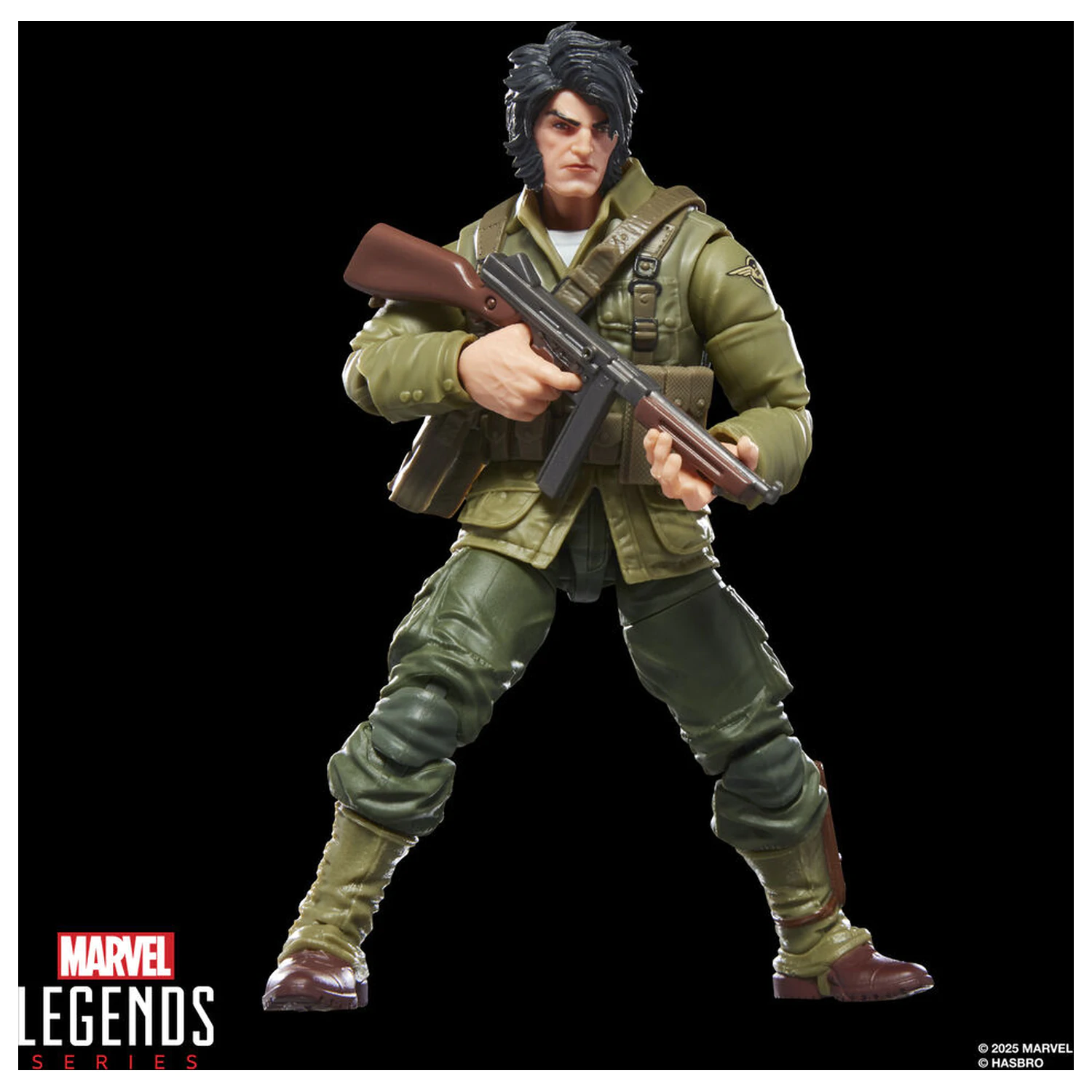 Marvel Legends Series Wolverine Wwil Logan figurka 15cm fotografii produktu
