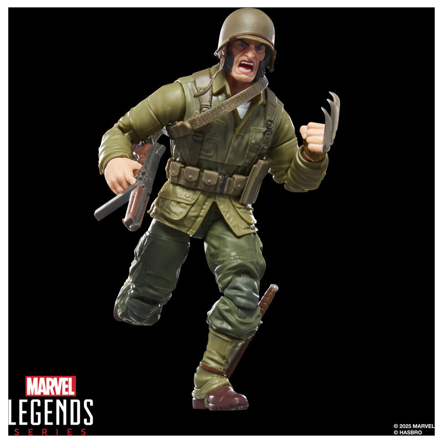 Marvel Legends Series Wolverine Wwil Logan figurka 15cm fotografii produktu