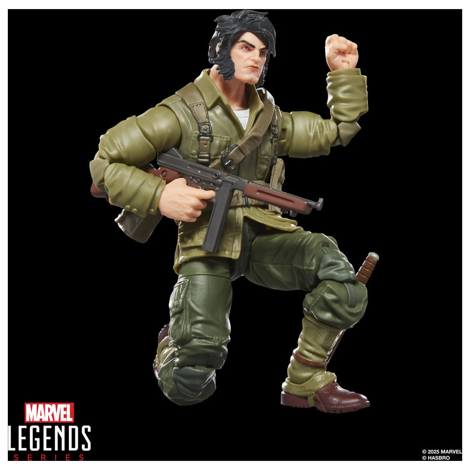 Marvel Legends Series Wolverine Wwil Logan figurka 15cm fotografii produktu