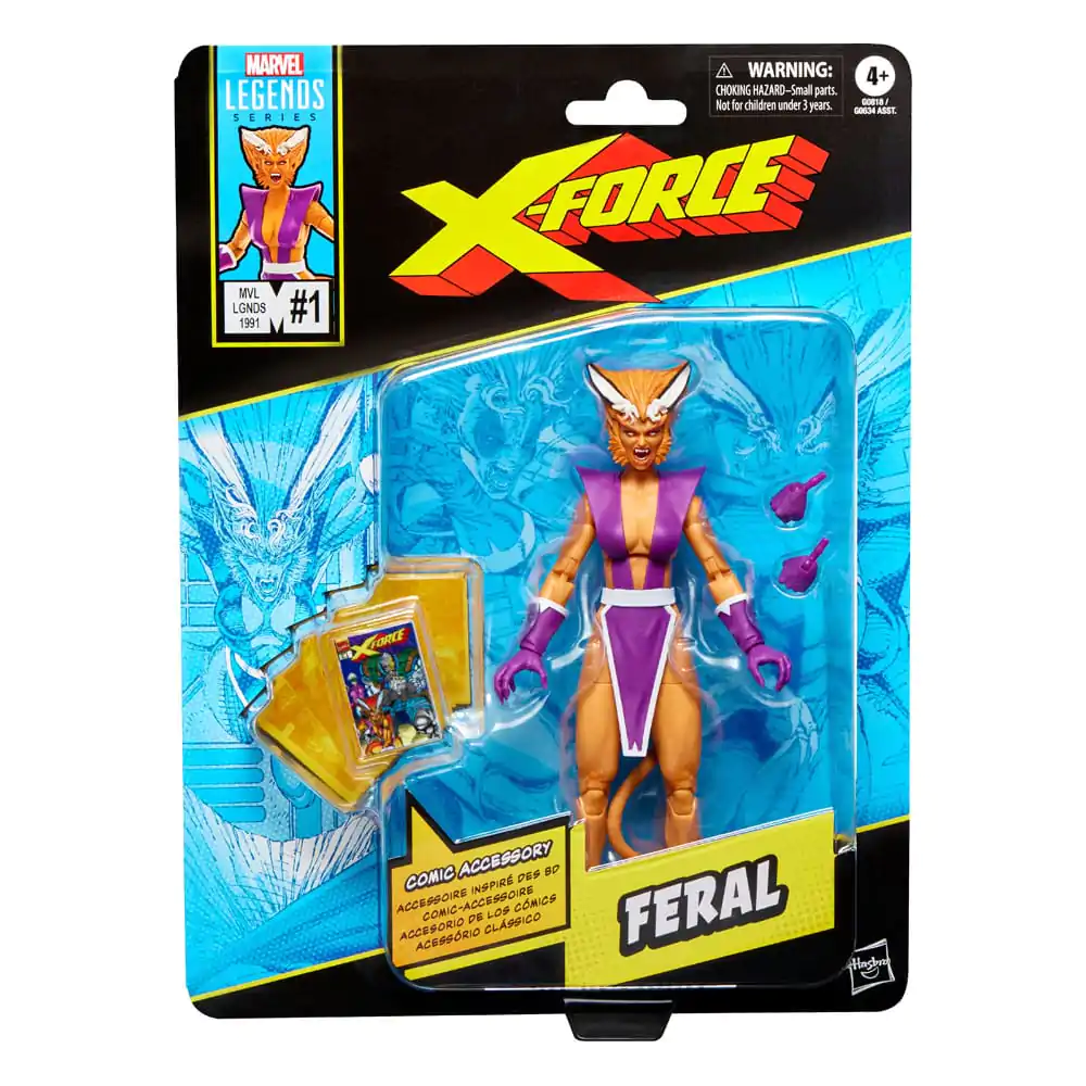 Marvel Legends Series X-Force Feral figurka 15 cm fotografii produktu