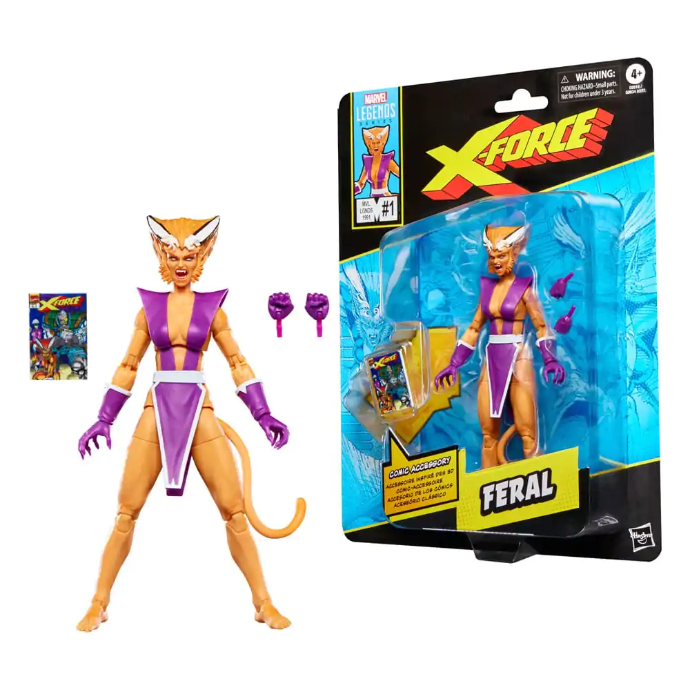 Marvel Legends Series X-Force Feral figurka 15 cm fotografii produktu