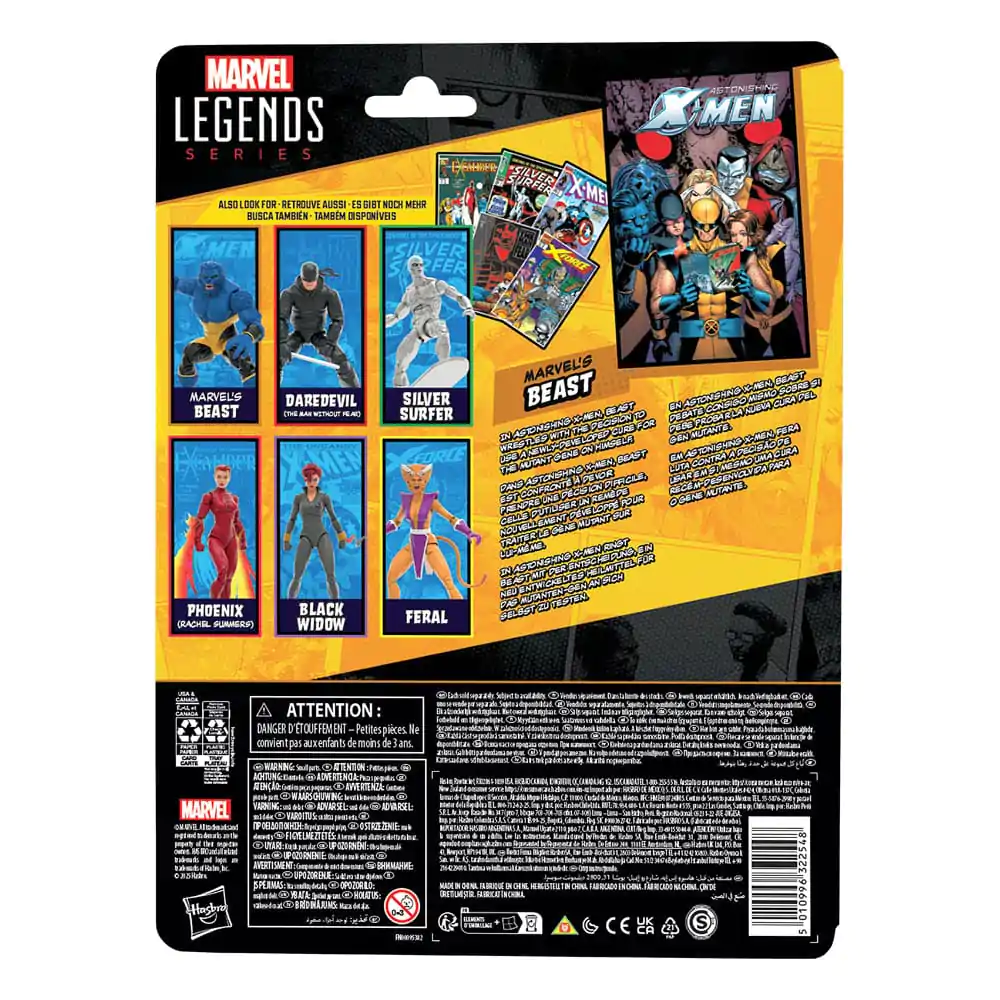 Marvel Legends Series X-Men Astonishing Beast figurka 15cm fotografii produktu