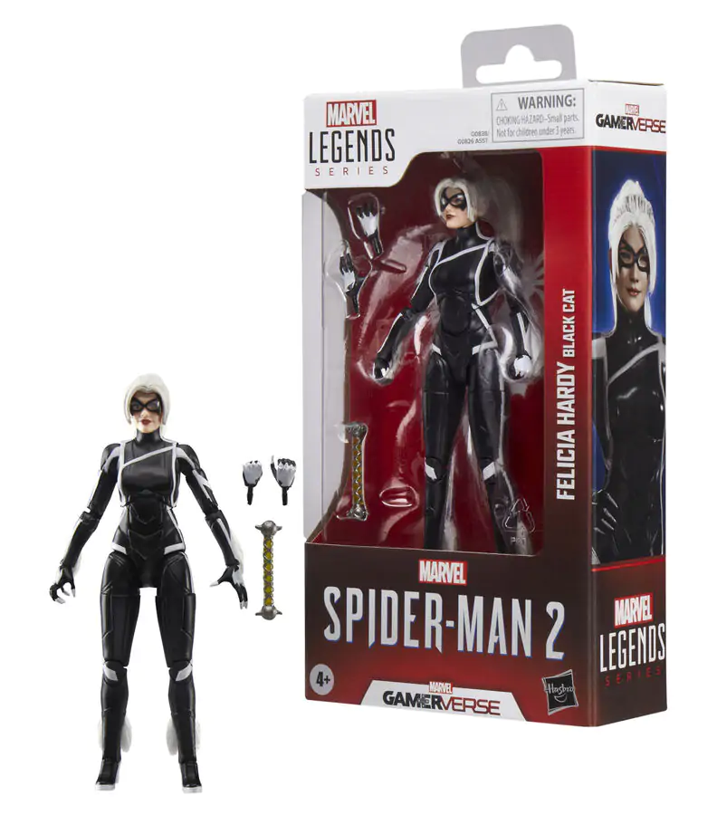 Marvel Legends Spider-Man 2 Felicia Hardy Black Cat figurka 15 cm fotografii produktu