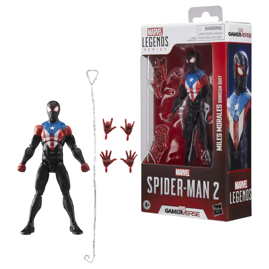 Marvel Legends Spider-Man 2 Miles Morales Boricua Suit figurka 15 cm fotografii produktu