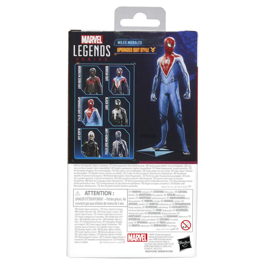 Marvel Legends Spider-Man 2 Miles Morales Upgraded Suit figurka 15 cm fotografii produktu