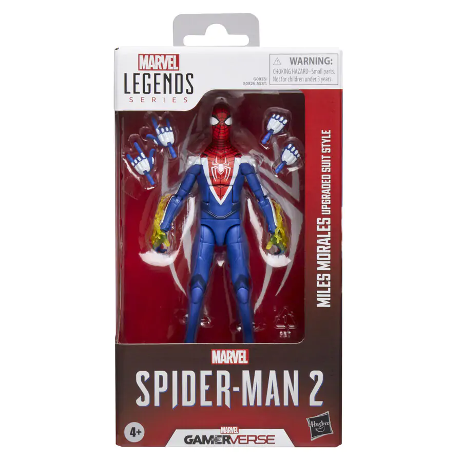 Marvel Legends Spider-Man 2 Miles Morales Upgraded Suit figurka 15 cm fotografii produktu