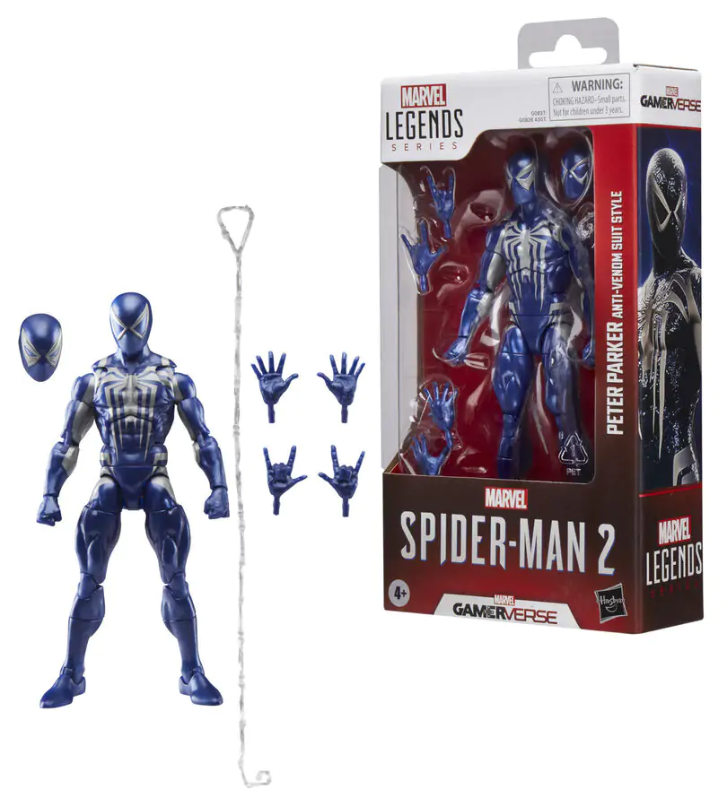 Marvel Legends Spider-Man 2 Peter Parker Anti-Venom Suit Style figurka 15 cm fotografii produktu