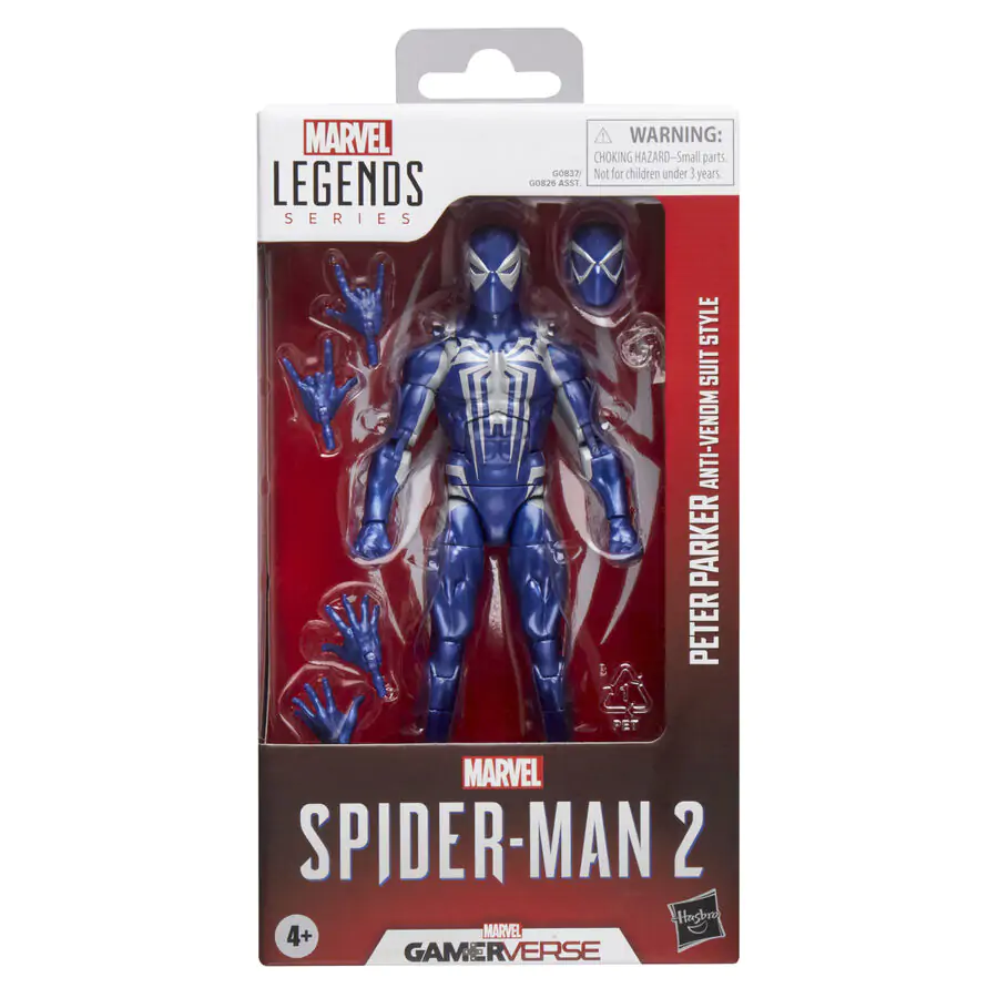 Marvel Legends Spider-Man 2 Peter Parker Anti-Venom Suit Style figurka 15 cm fotografii produktu