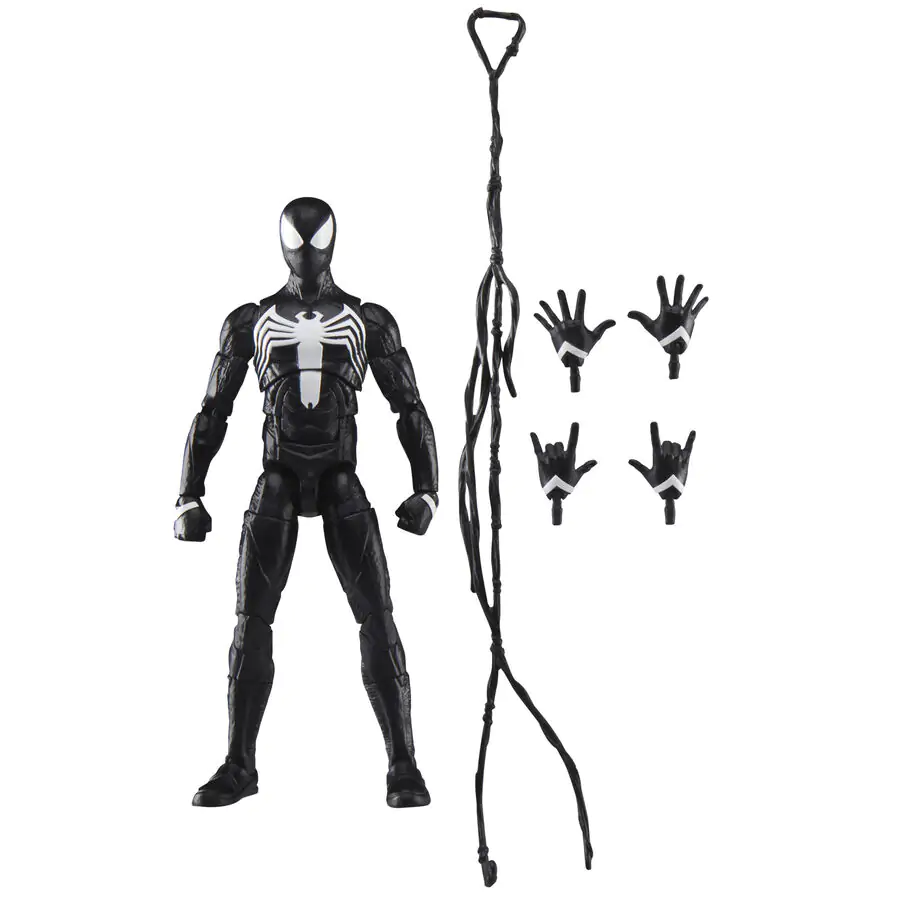 Marvel Legends Spider-Man 2 Peter Parker Black Suit figurka 15 cm fotografii produktu