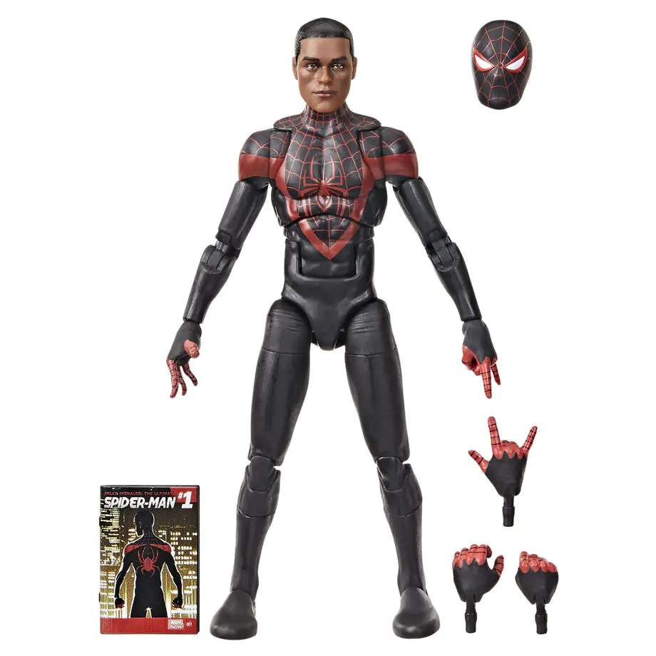 Marvel Legends Spider-Man Miles Morales Ultimate figurka 15 cm fotografii produktu