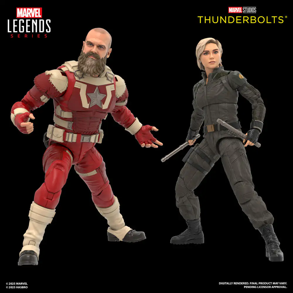 Marvel Legends Thunderbolts Yelena Belova & Red Guardian balení 2 figurky fotografii produktu