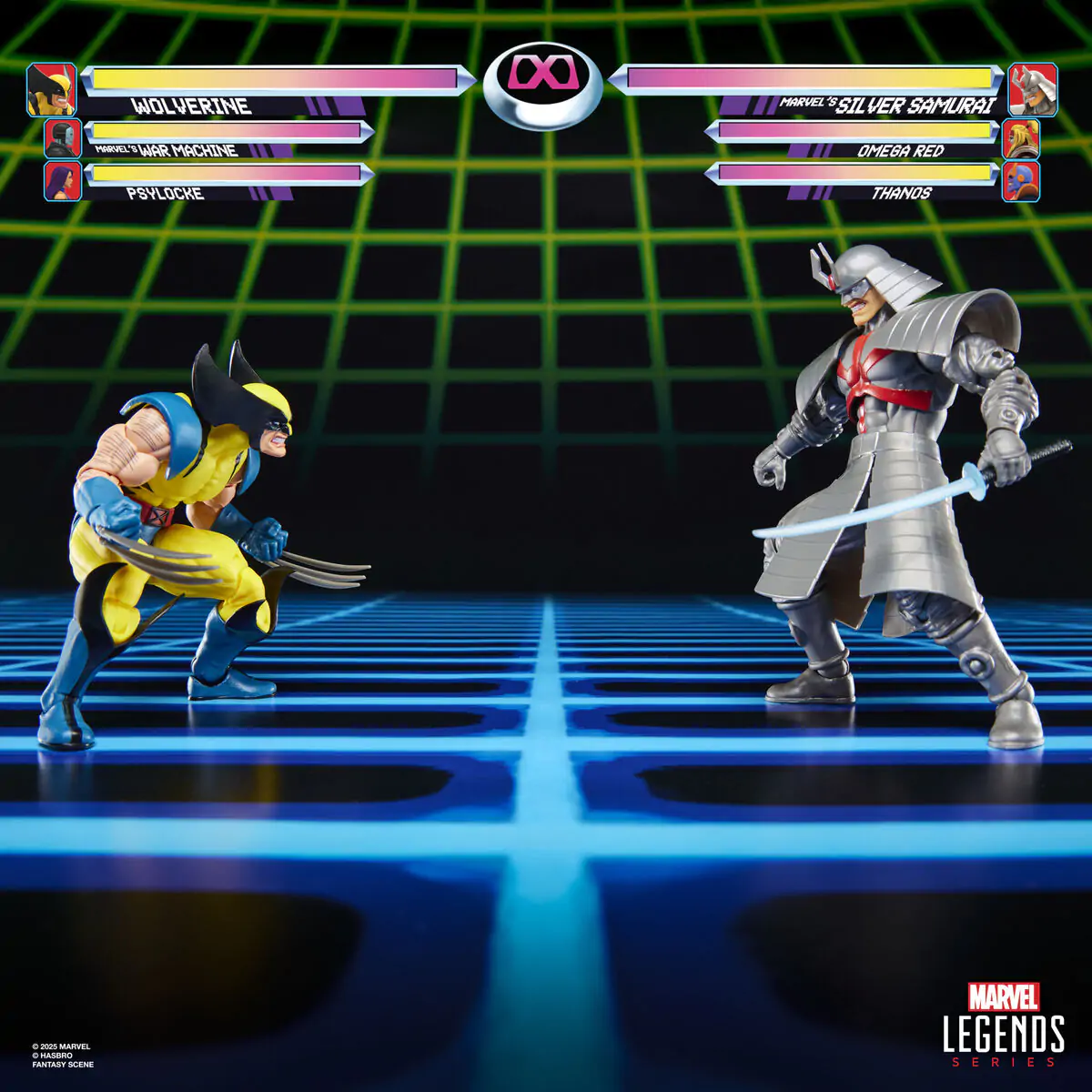 Marvel Legends Wolverine & Silver Samurai Gameverse balení 2 figurky 15 cm fotografii produktu