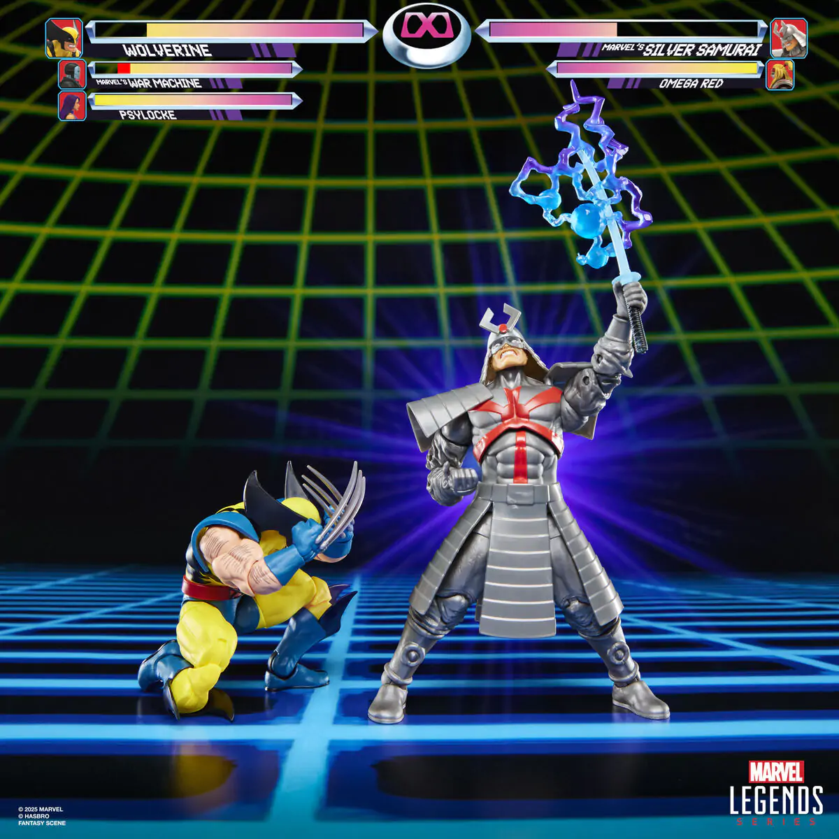 Marvel Legends Wolverine & Silver Samurai Gameverse balení 2 figurky 15 cm fotografii produktu