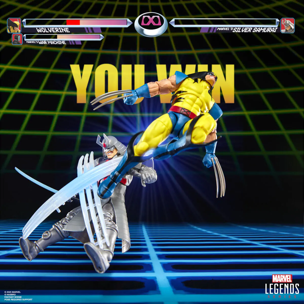 Marvel Legends Wolverine & Silver Samurai Gameverse balení 2 figurky 15 cm fotografii produktu