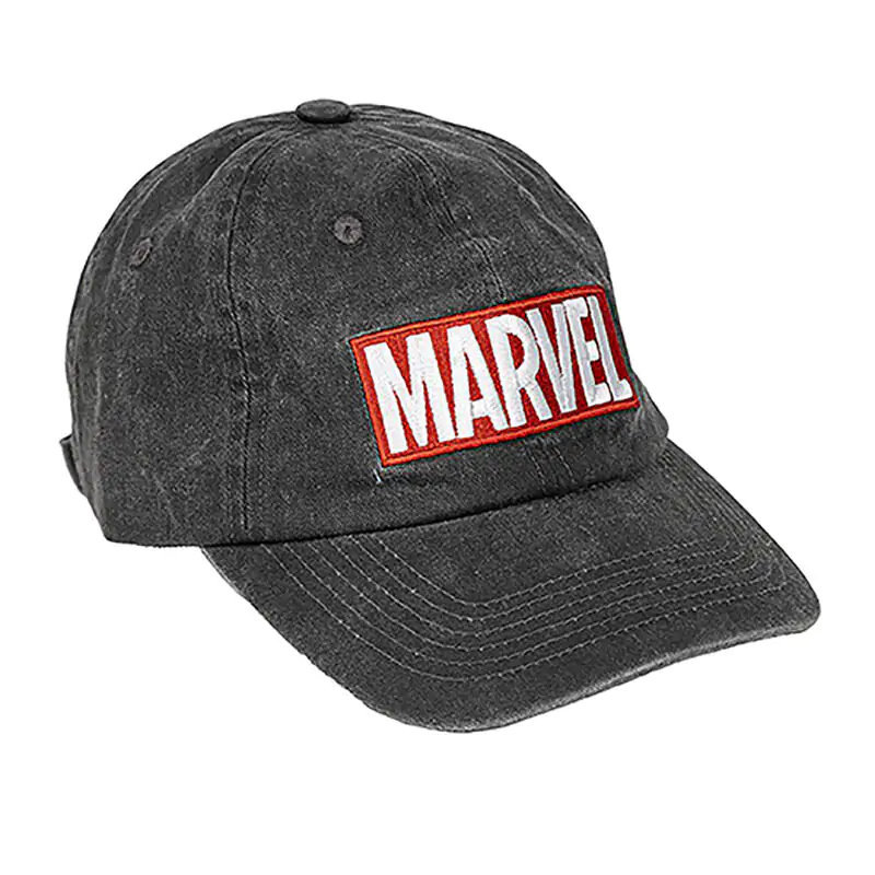Marvel Baseballová Kšiltovka Logo Červená a Bílá Praná fotografii produktu