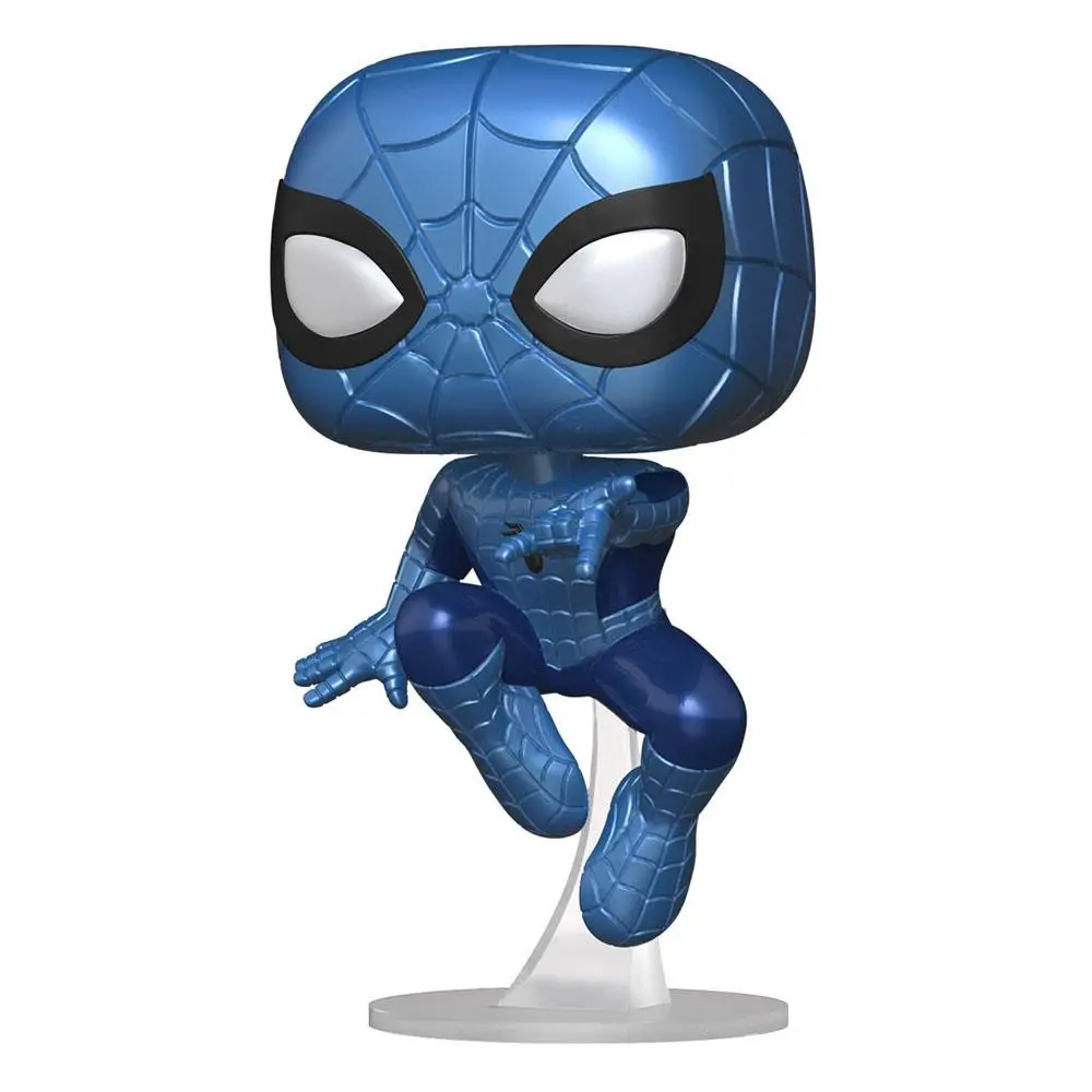 Marvel Make a Wish 2022 POP! Marvel Vinyl Figurka Spider-Man (Metallic) 9 cm fotografii produktu