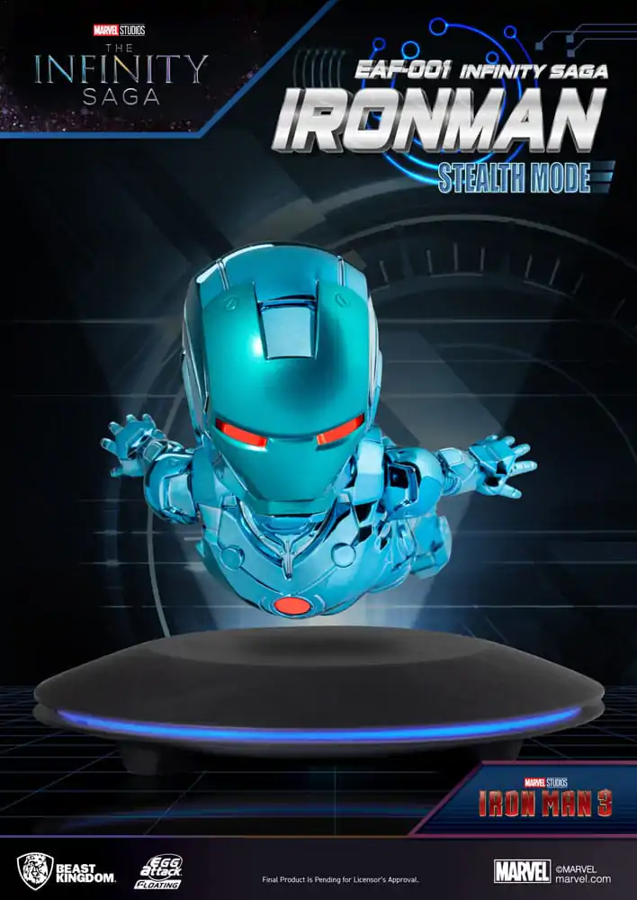 Marvel Mini Egg Attack plovoucí figurky The Infinity Saga Ironman Stealth Mode 16 cm fotografii produktu