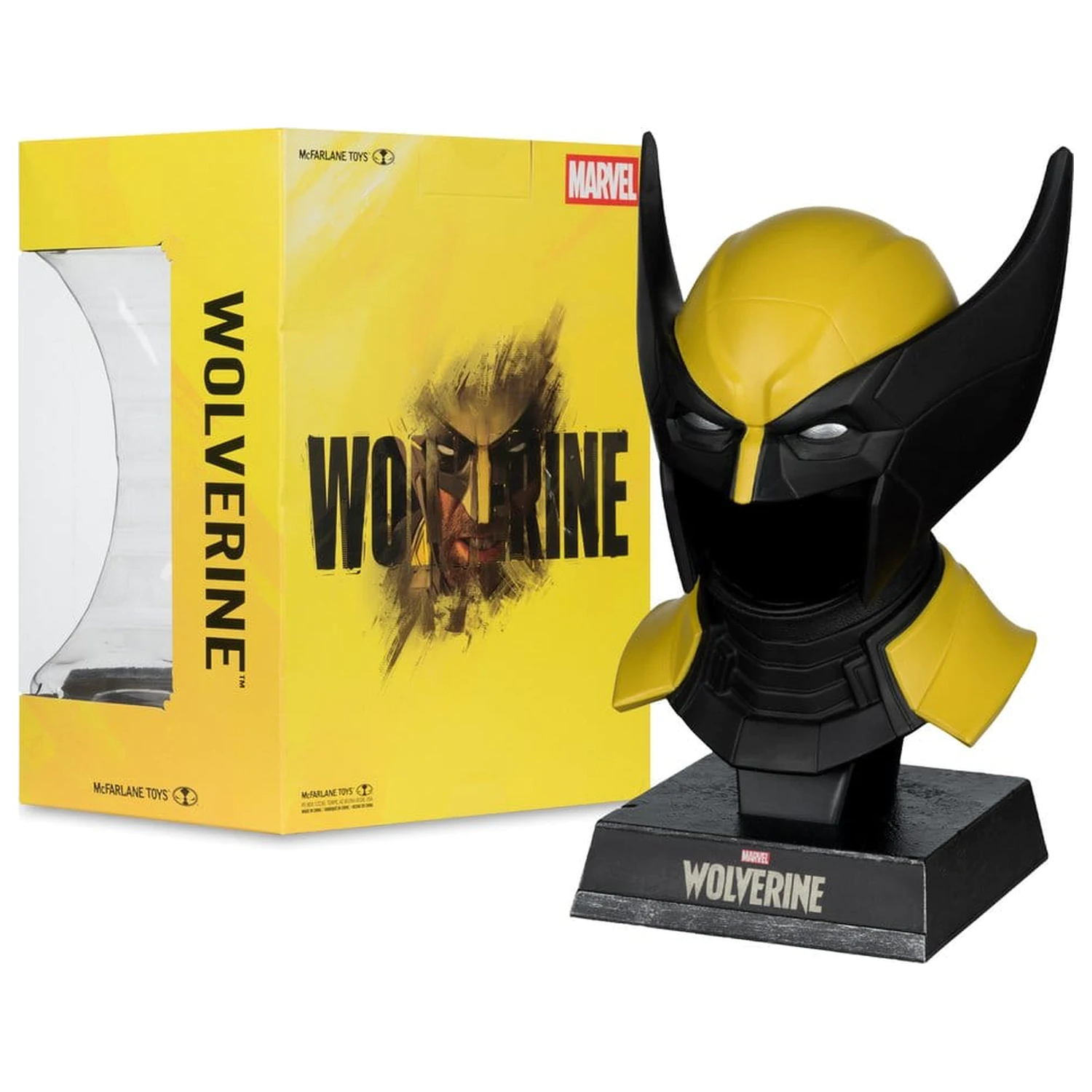 Marvel Mini-Replica 1/3 Wolverine maska (Video Game) 23 cm fotografii produktu