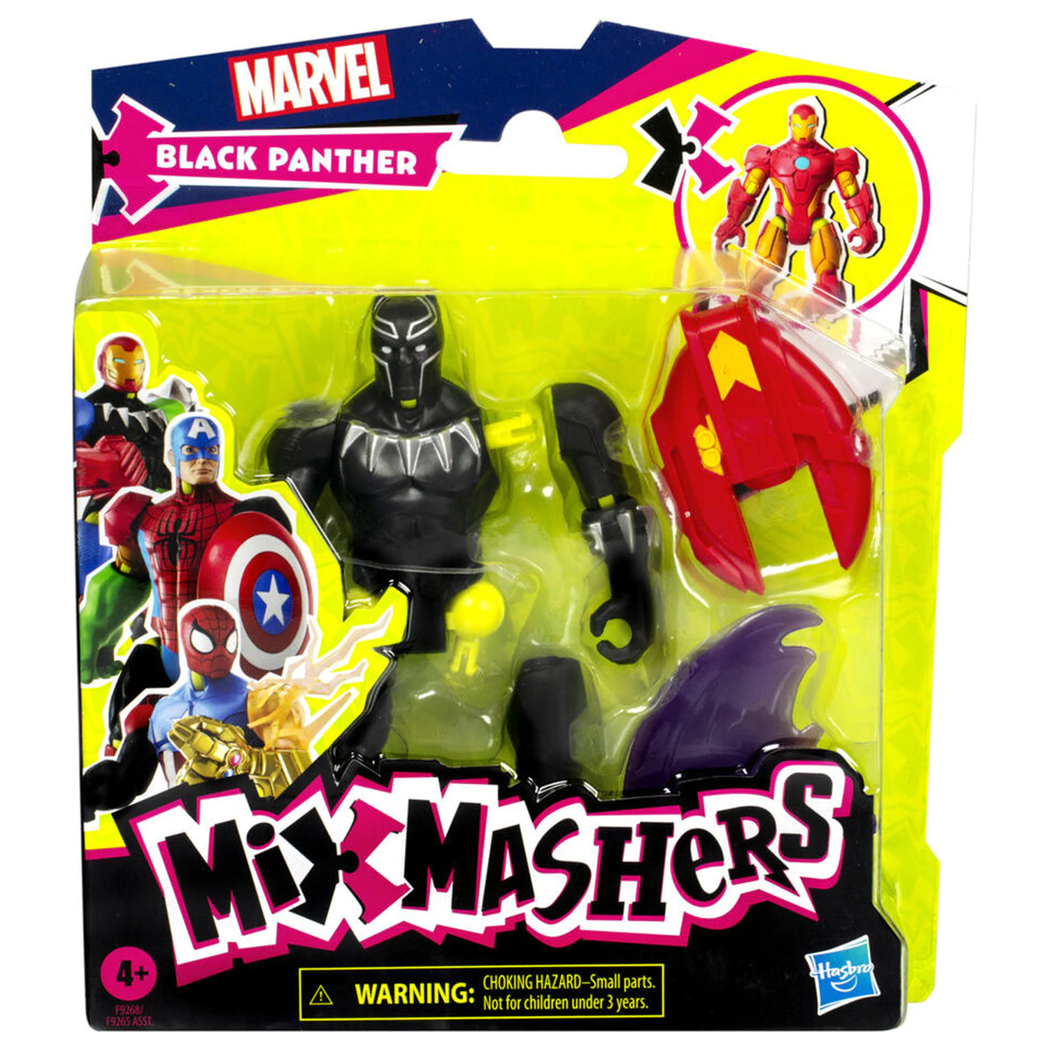 Marvel Mix Mashers Black Panther figurka 12cm fotografii produktu