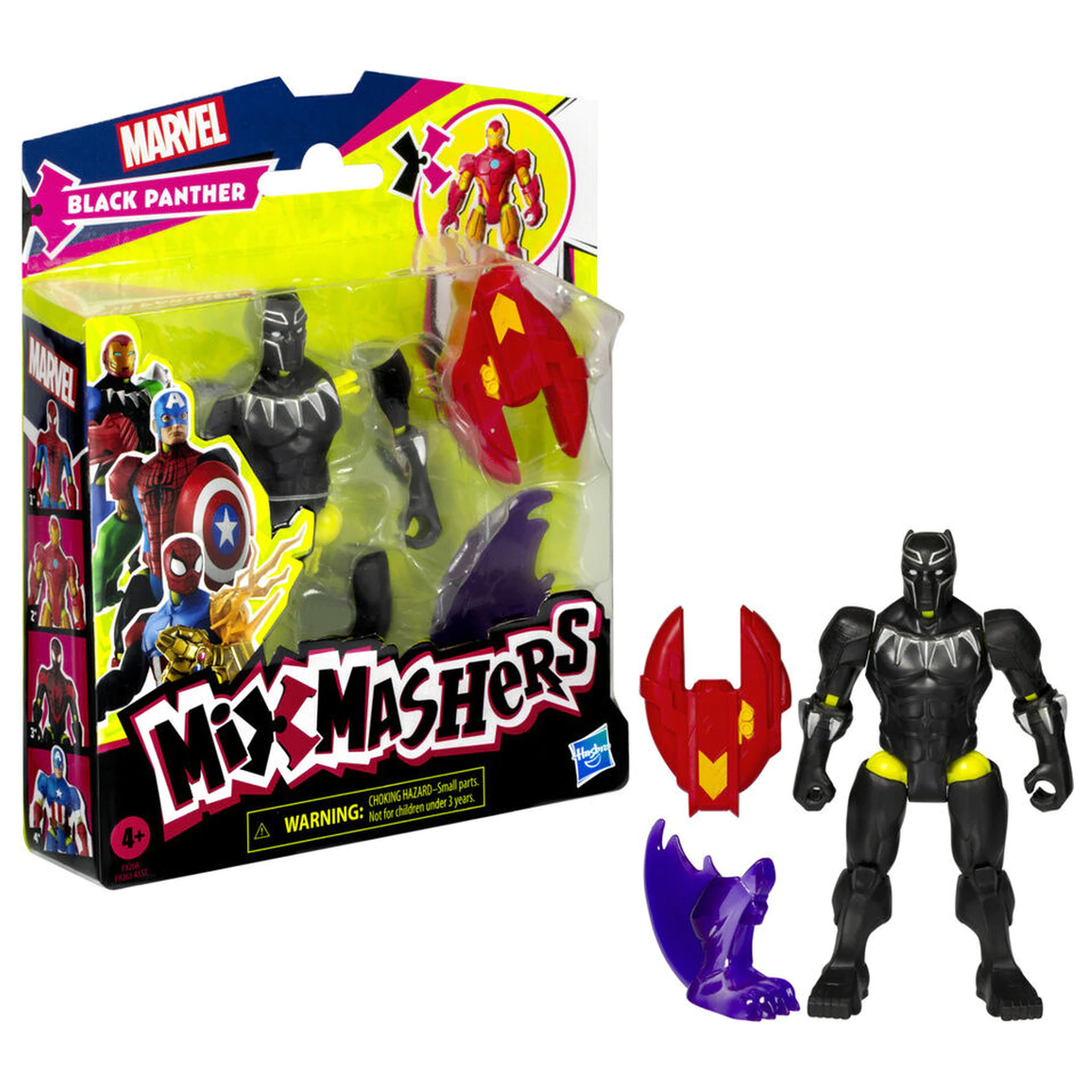 Marvel Mix Mashers Black Panther figurka 12cm fotografii produktu