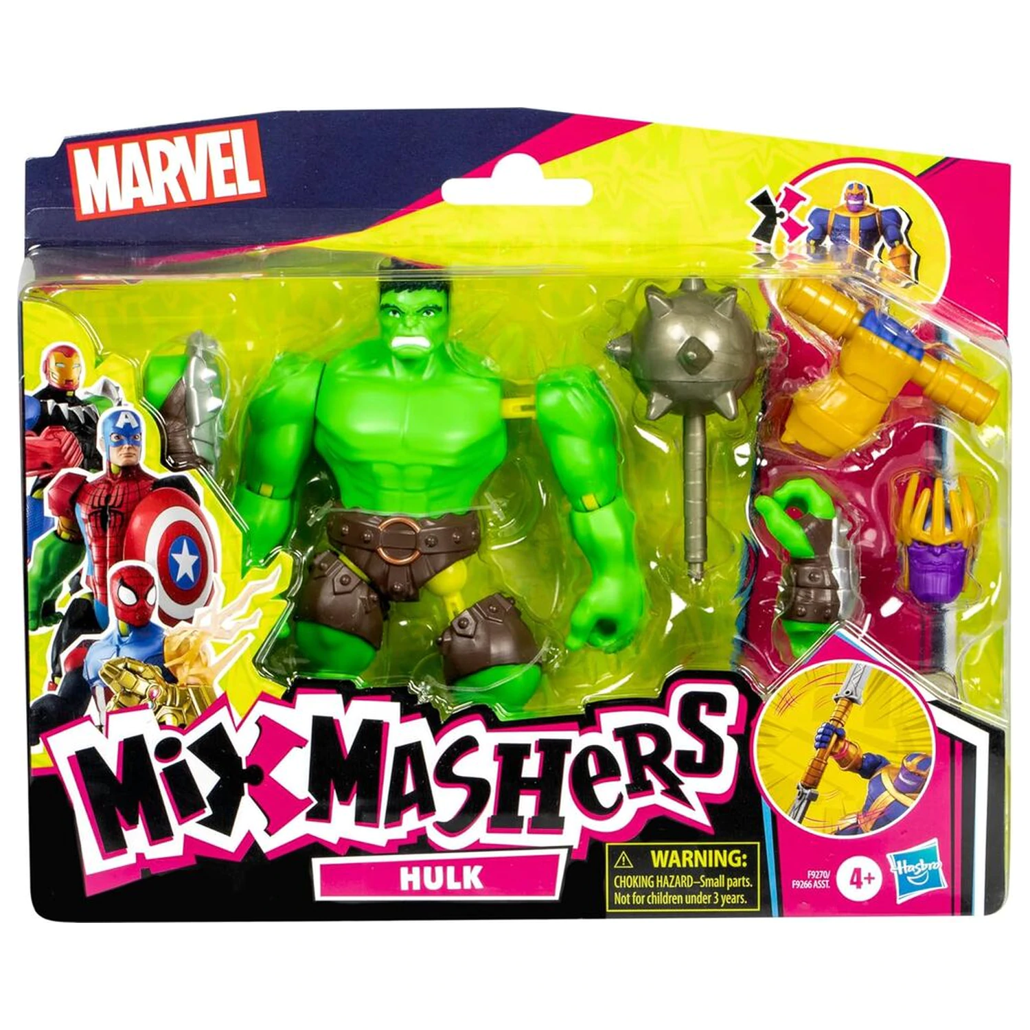 Marvel Mix Mashers Hulk Deluxe figurka 12cm fotografii produktu
