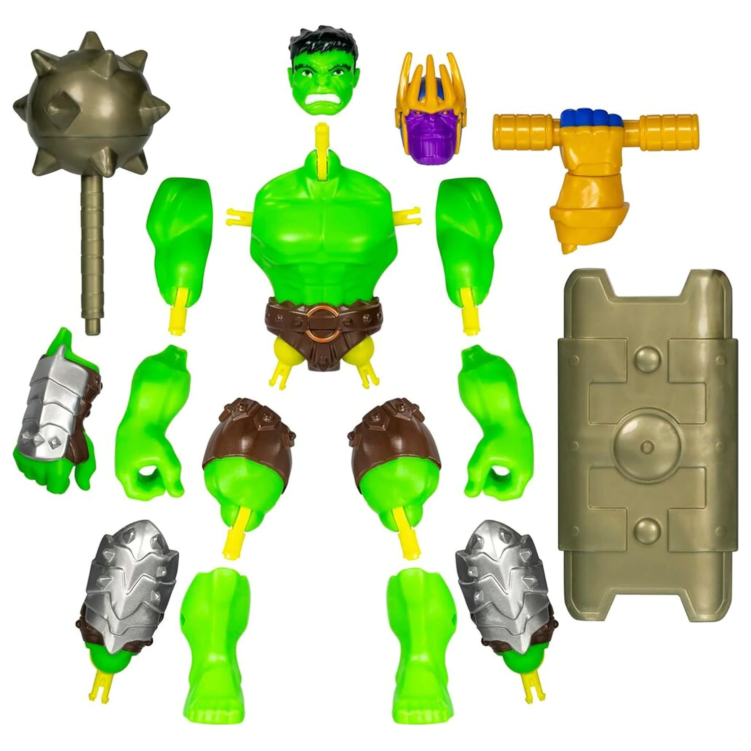 Marvel Mix Mashers Hulk Deluxe figurka 12cm fotografii produktu