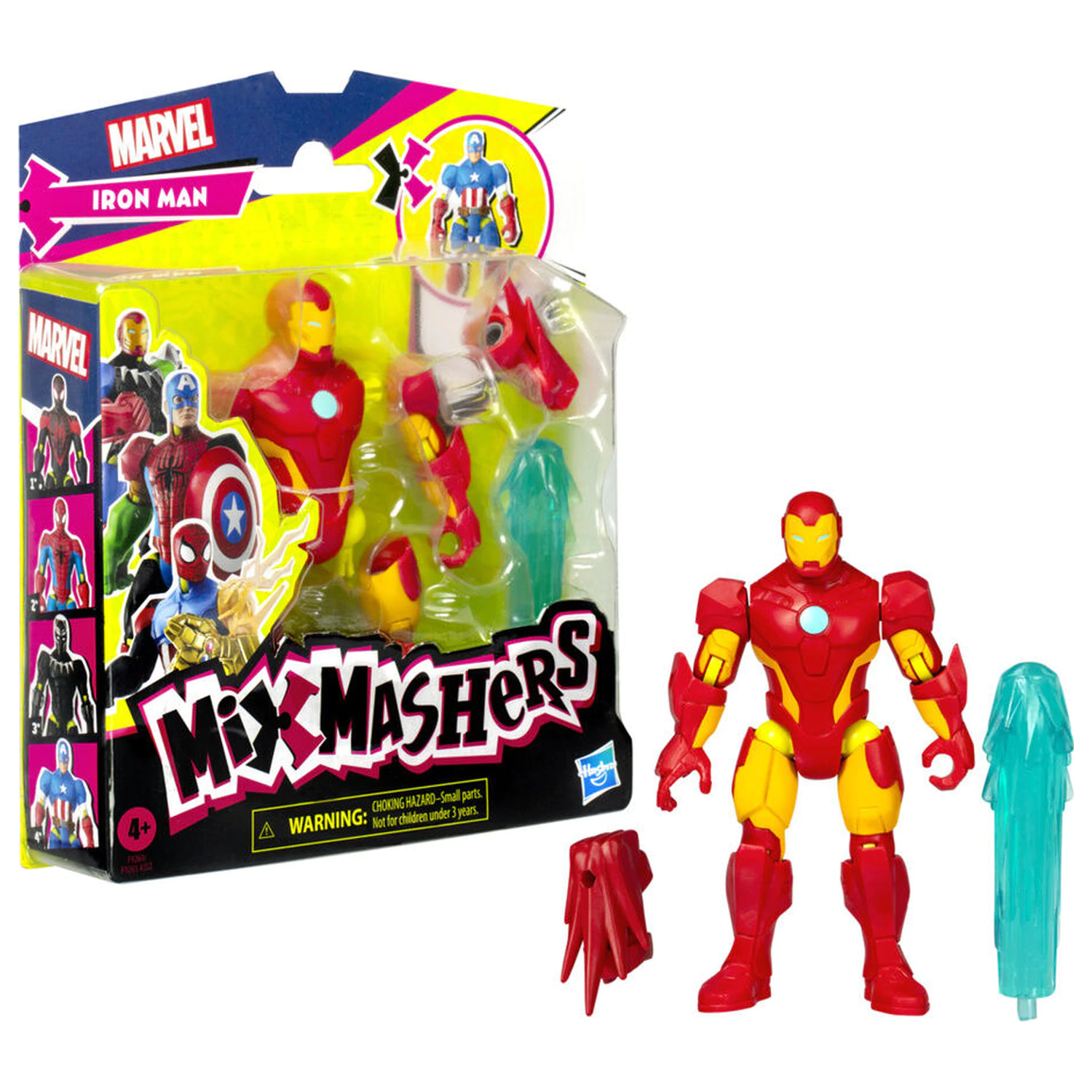 Marvel Mix Mashers Iron Man figurka 12cm fotografii produktu
