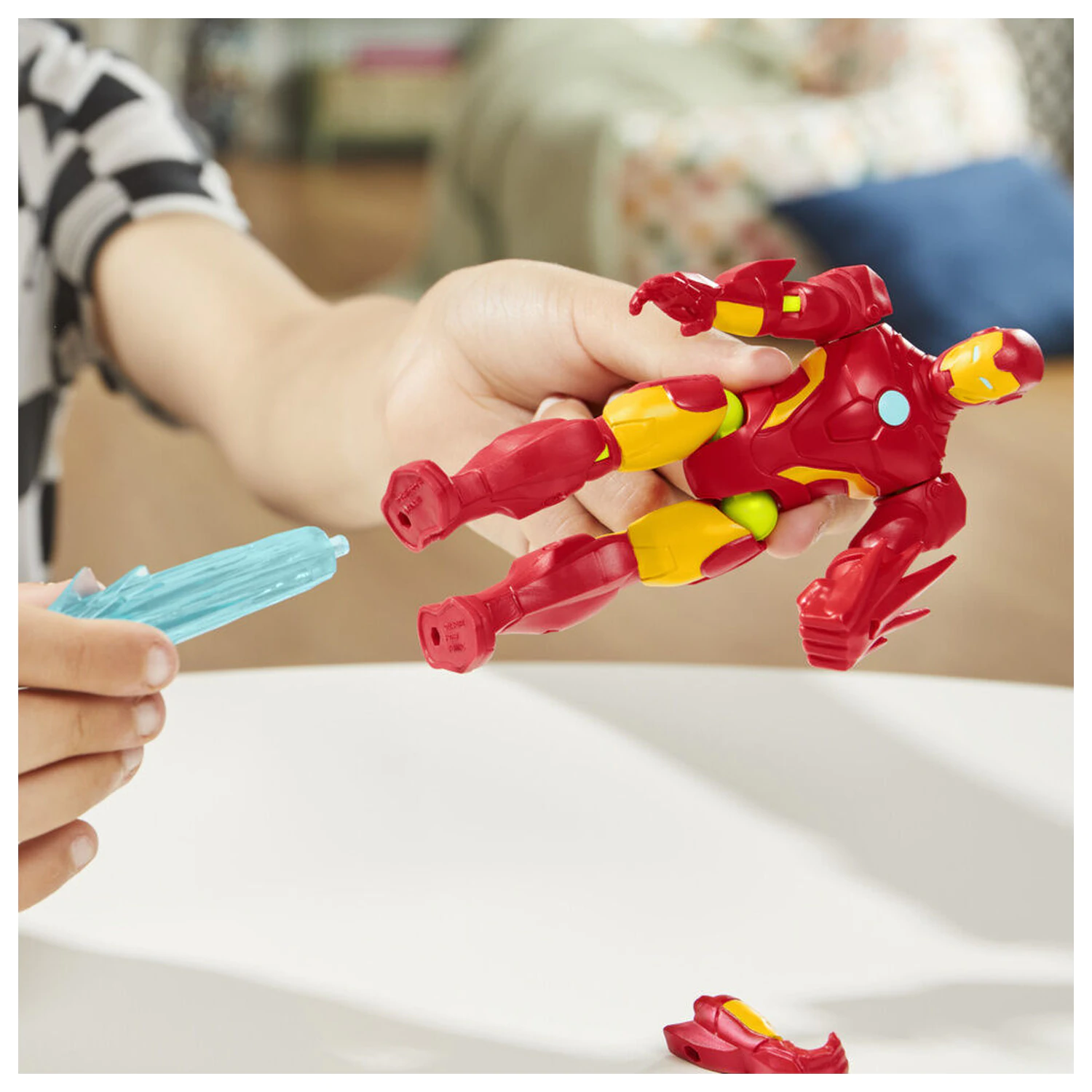 Marvel Mix Mashers Iron Man figurka 12cm fotografii produktu