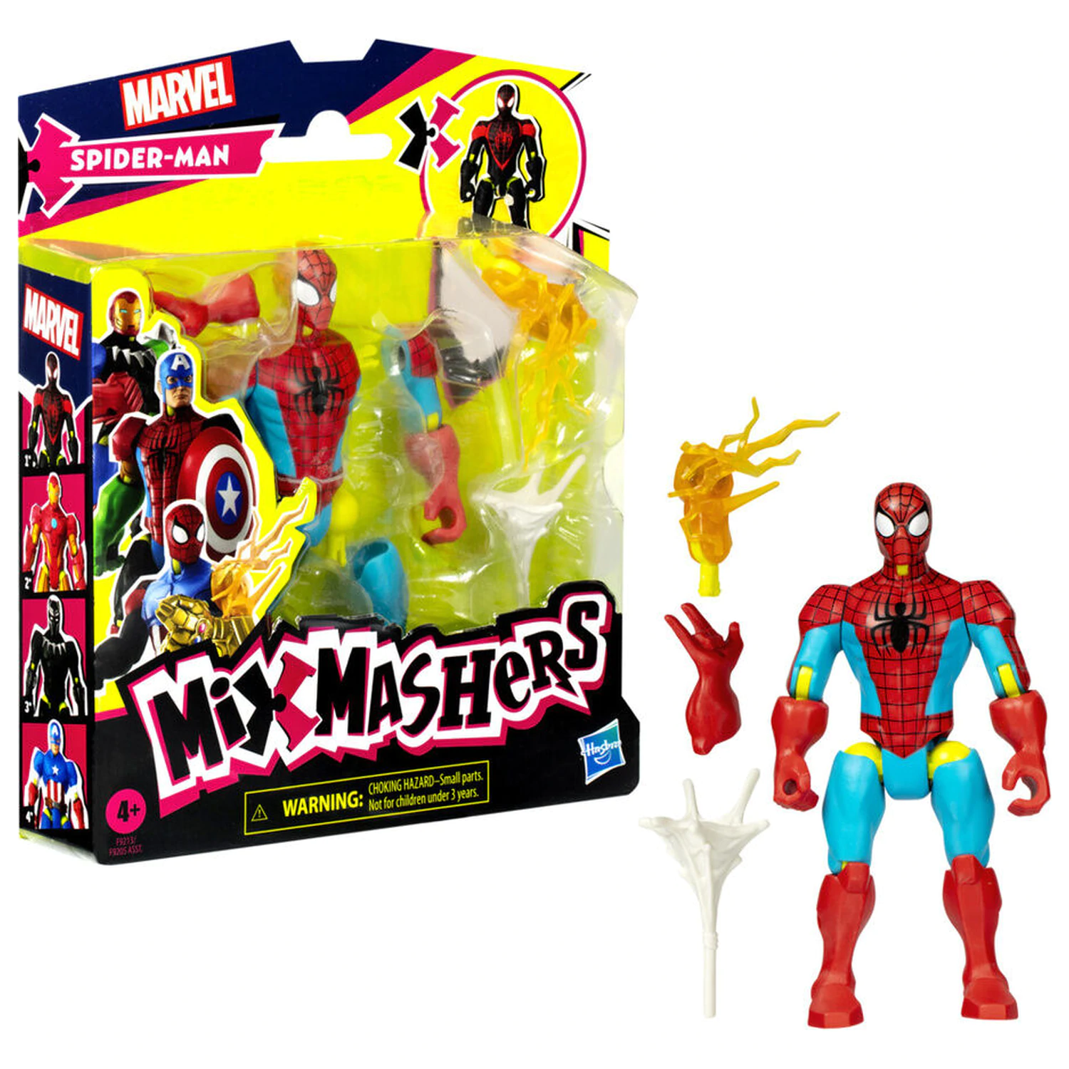 Marvel Mix Mashers Spider-Man figurka 12cm fotografii produktu