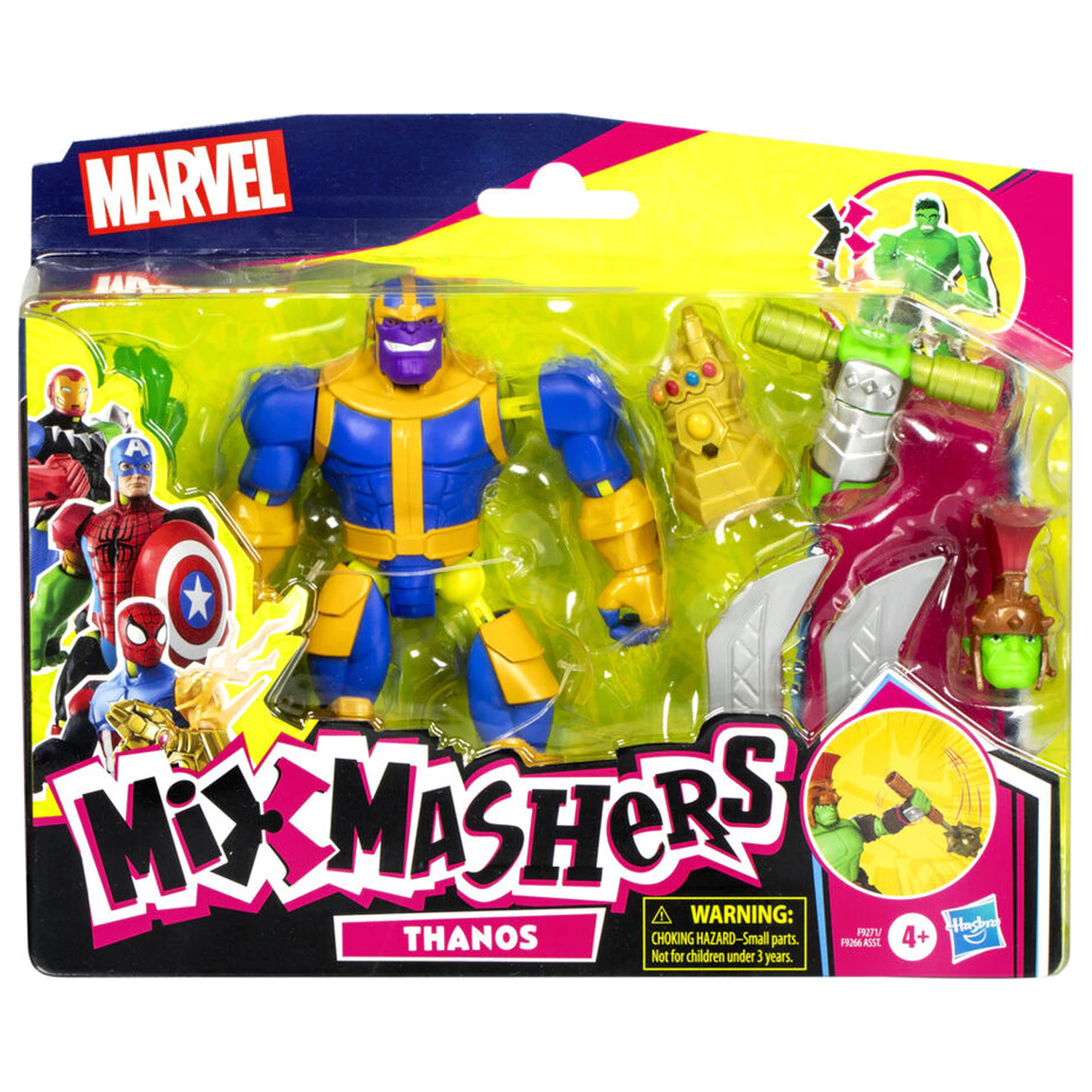 Marvel Mix Mashers Thanos Deluxe figurka 12cm fotografii produktu