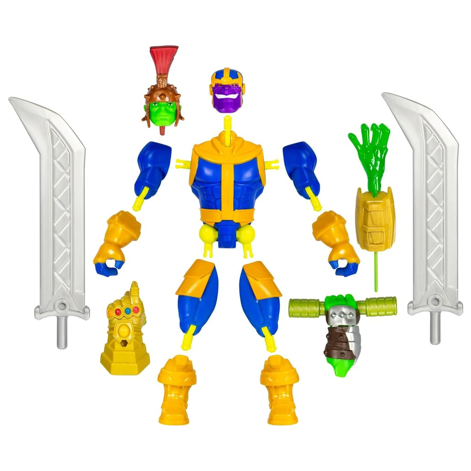 Marvel Mix Mashers Thanos Deluxe figurka 12cm fotografii produktu