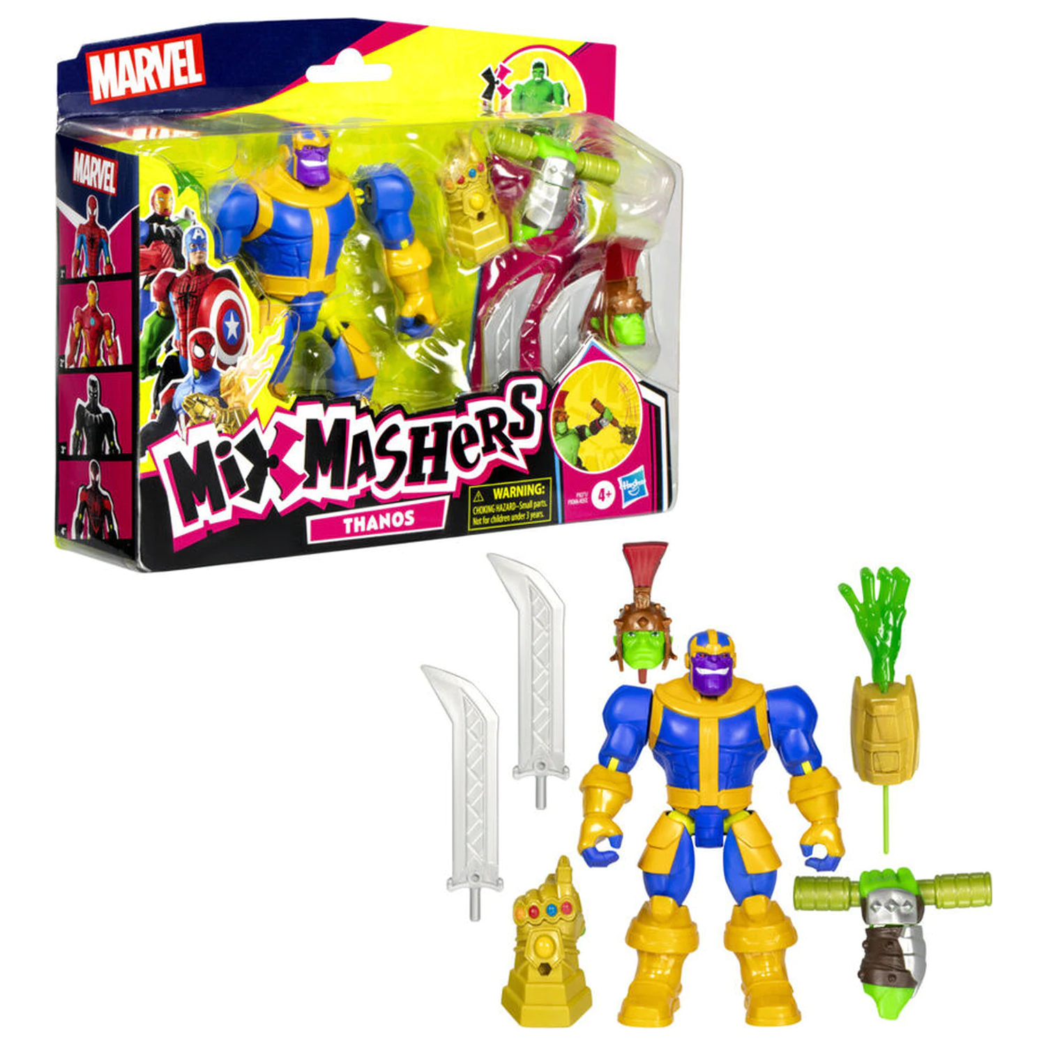 Marvel Mix Mashers Thanos Deluxe figurka 12cm fotografii produktu
