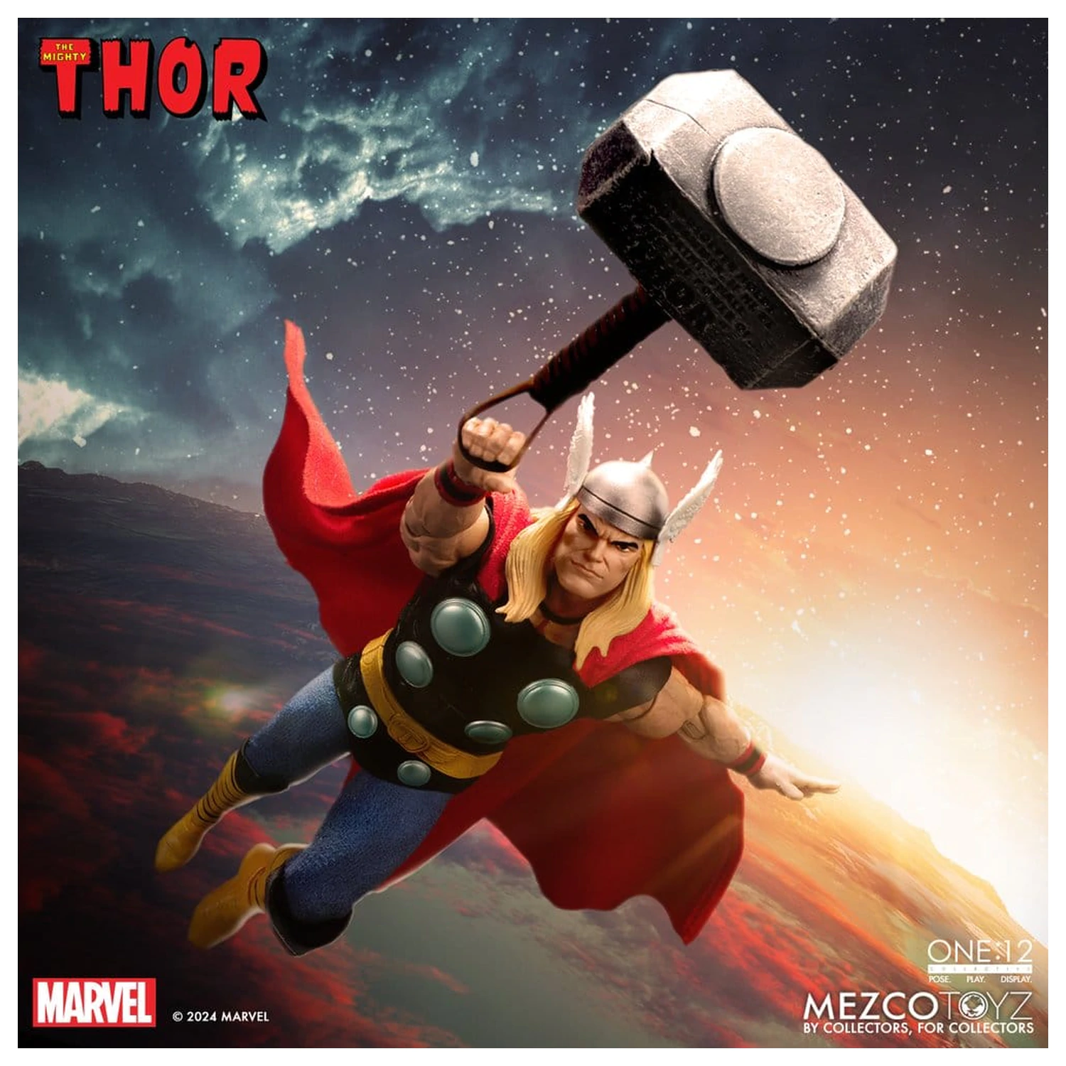 Marvel One:12 Collective akční figurka 1/12 The Mighty Thor 17 cm fotografii produktu