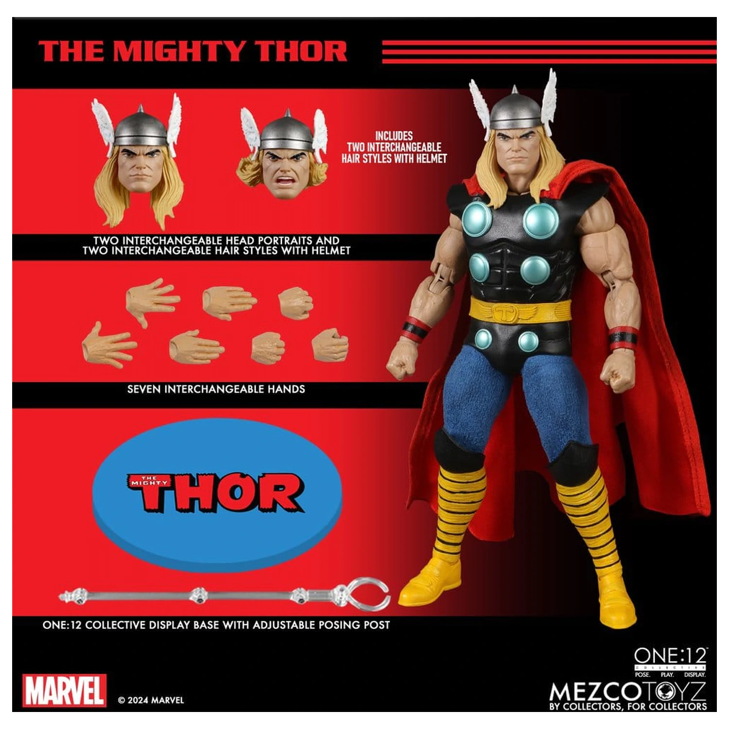 Marvel One:12 Collective akční figurka 1/12 The Mighty Thor 17 cm fotografii produktu