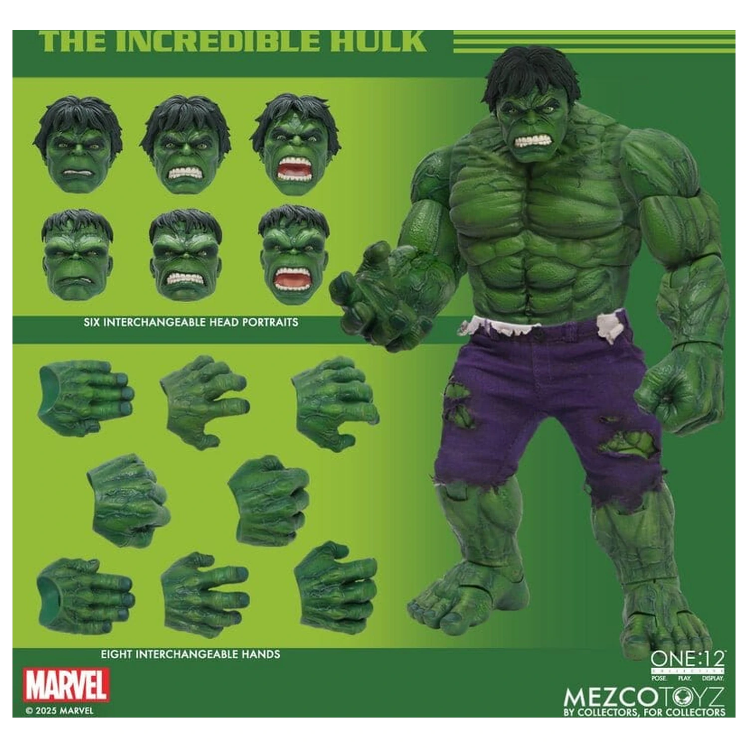 Marvel One:12 Collective akční figurka 1/12 Hulk 19 cm fotografii produktu