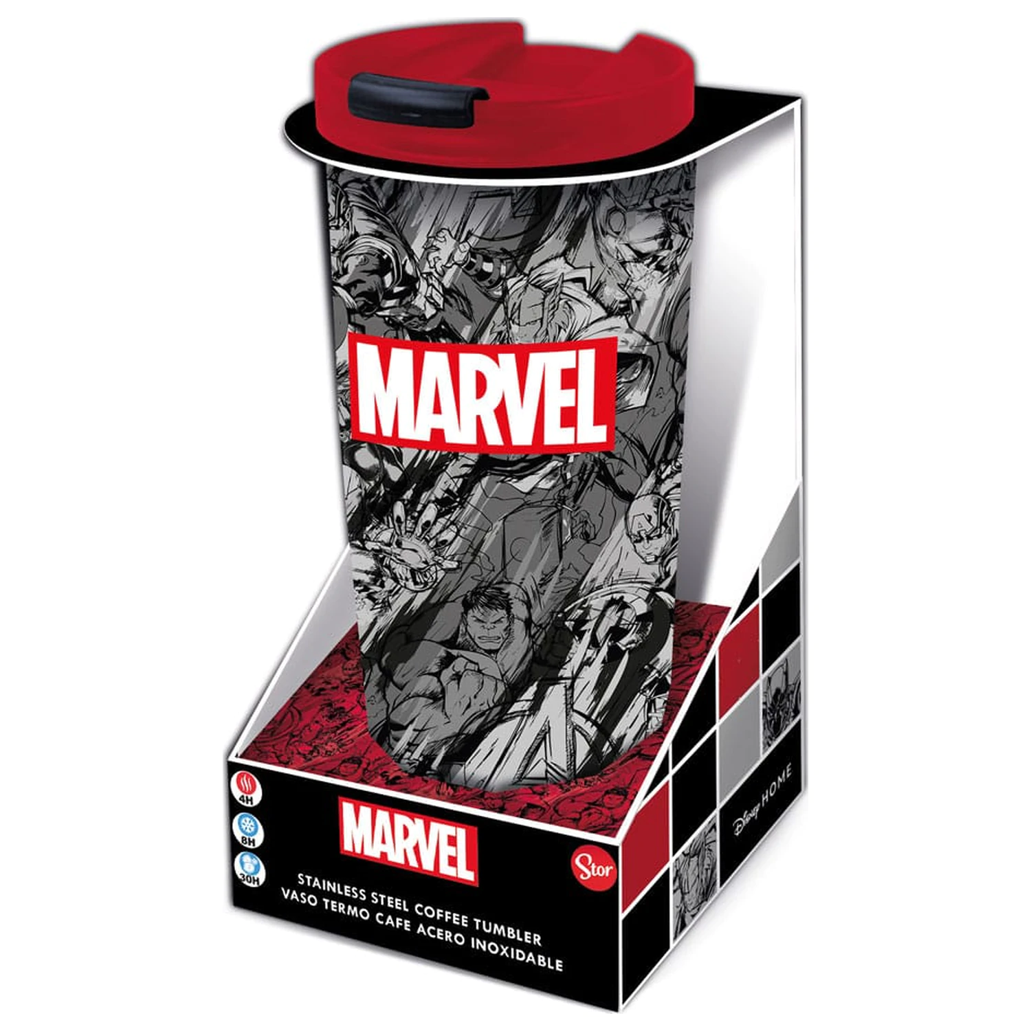 Marvel Nerezový tumbler Marvel Pattern fotografii produktu