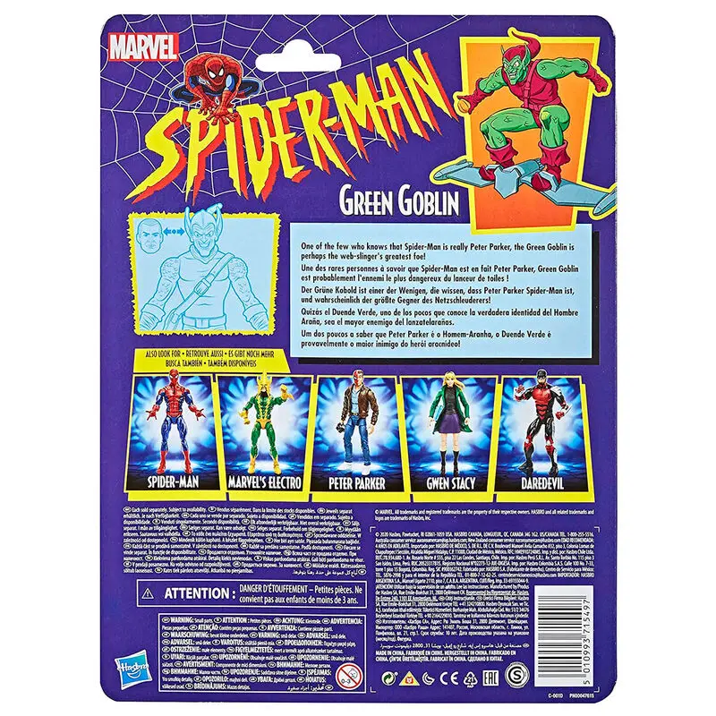 Marvel Spiderman Green Goblin figurka 15 cm fotografii produktu