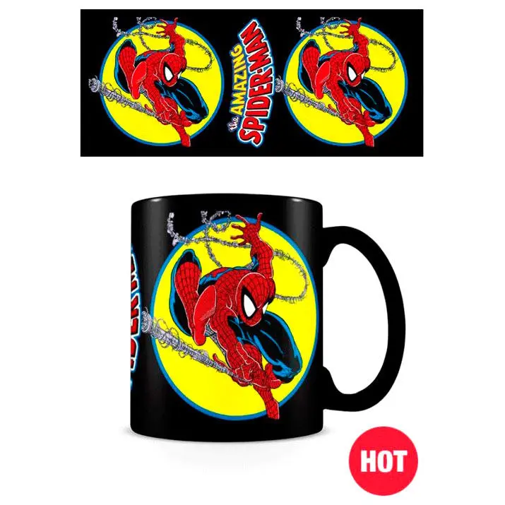 Marvel Comics hrnek měnící barvu Spider-Man Iconic Issue fotografii produktu