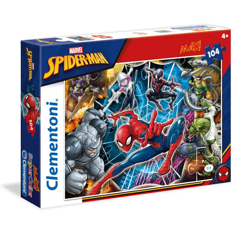 Marvel Spiderman Maxi puzzle 104 dílků fotografii produktu