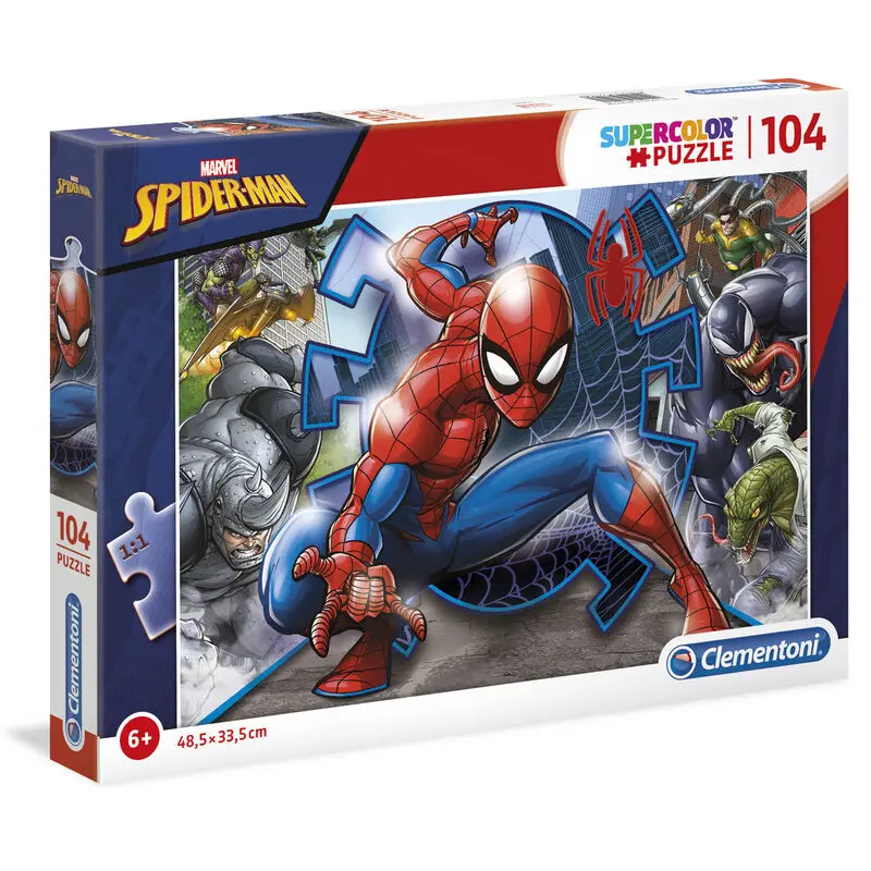 Marvel Spiderman puzzle 104 dílků fotografii produktu