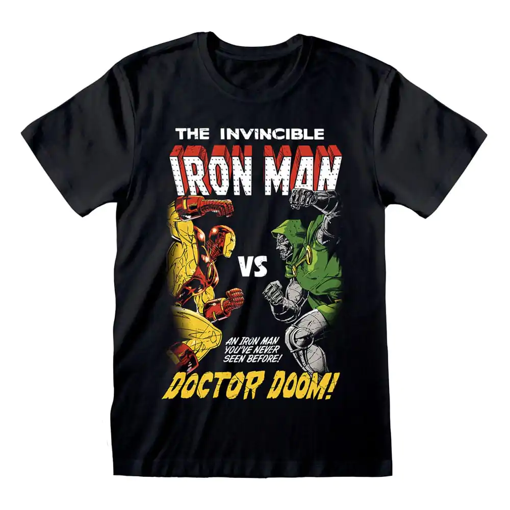 Marvel T-Shirt Iron Man vs Doom - Tričko fotografii produktu